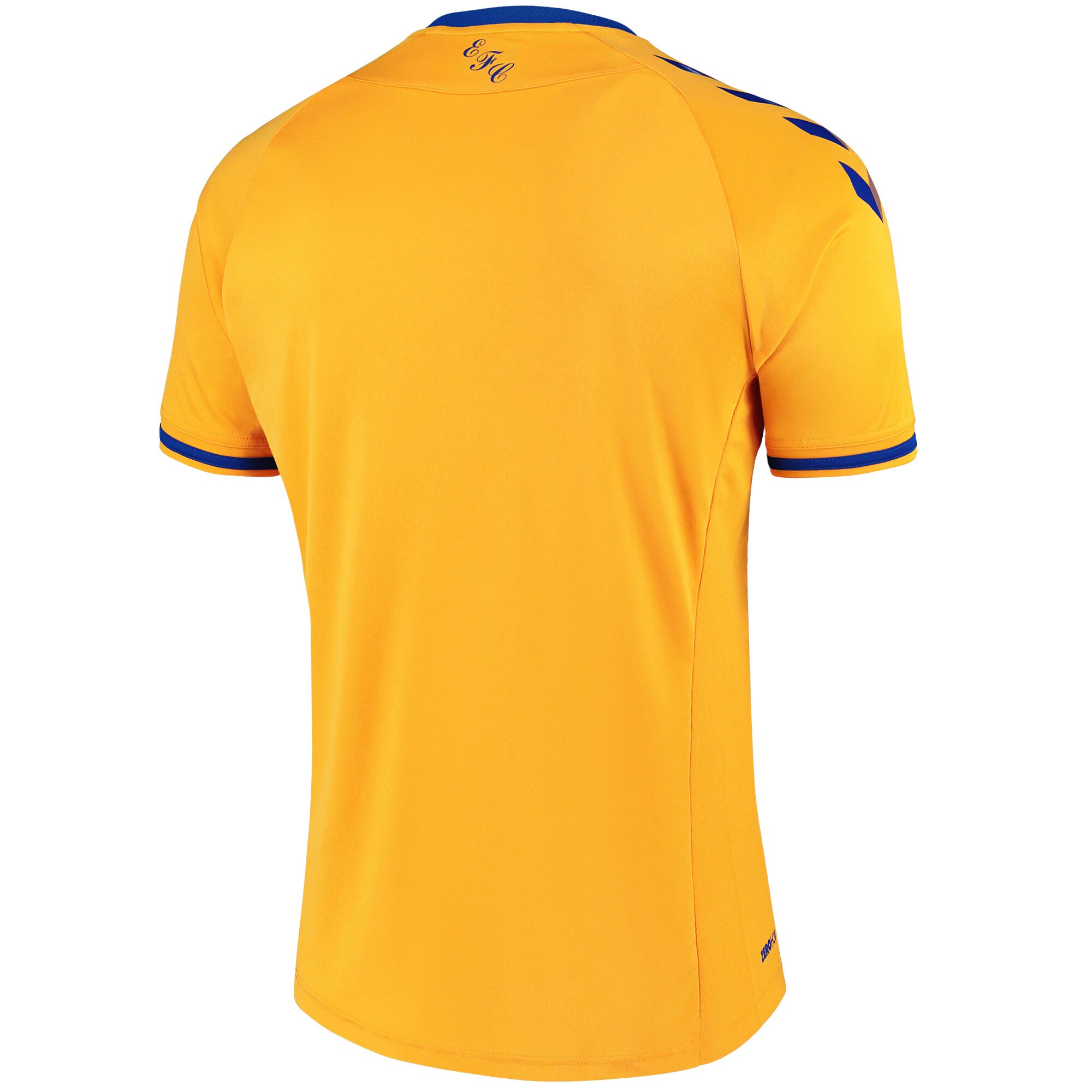 Men's Everton Jerseys Yellow 2020/21 Away Printed Style