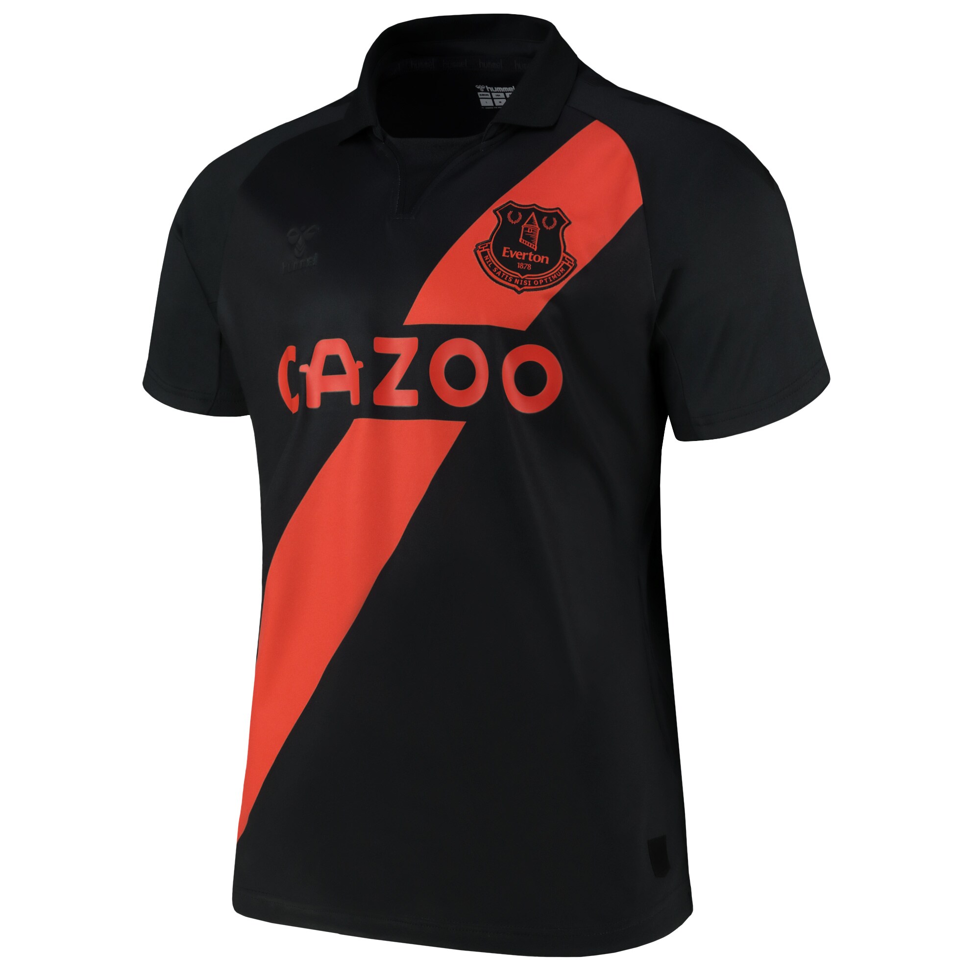 Men's Everton Jerseys Black 2021/22 Away Printed Style