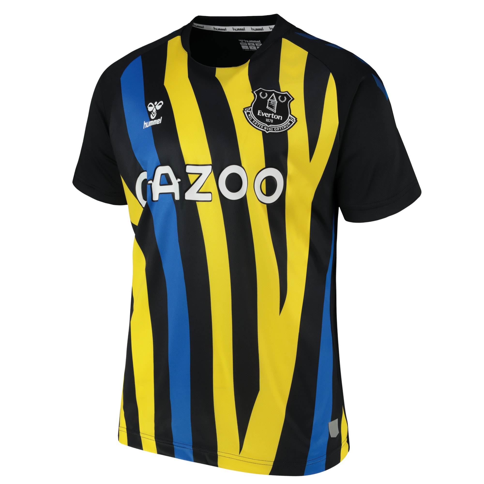 Men's Everton Jerseys Black 2021/22 Home Printed Goalkeeper Style