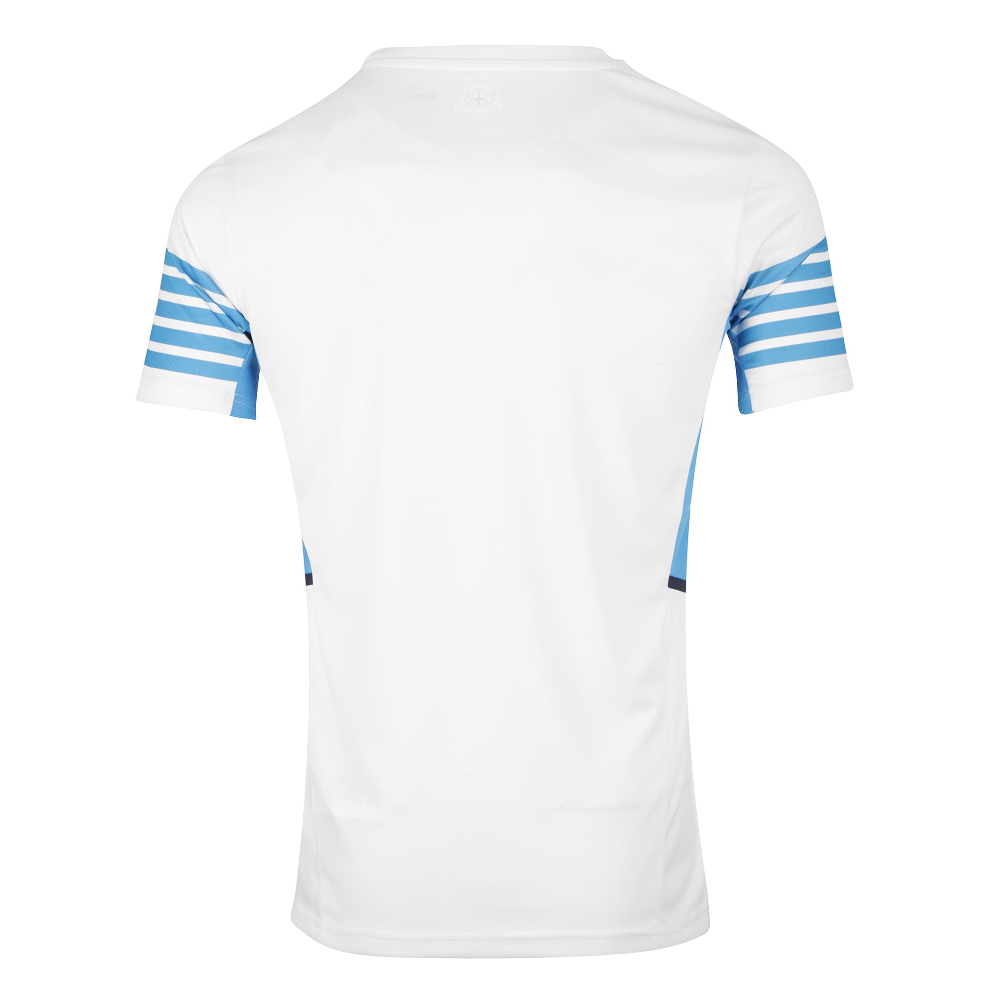 Men's Olympique Marseille Jerseys White/Blue 2021/22 Home Printed Style