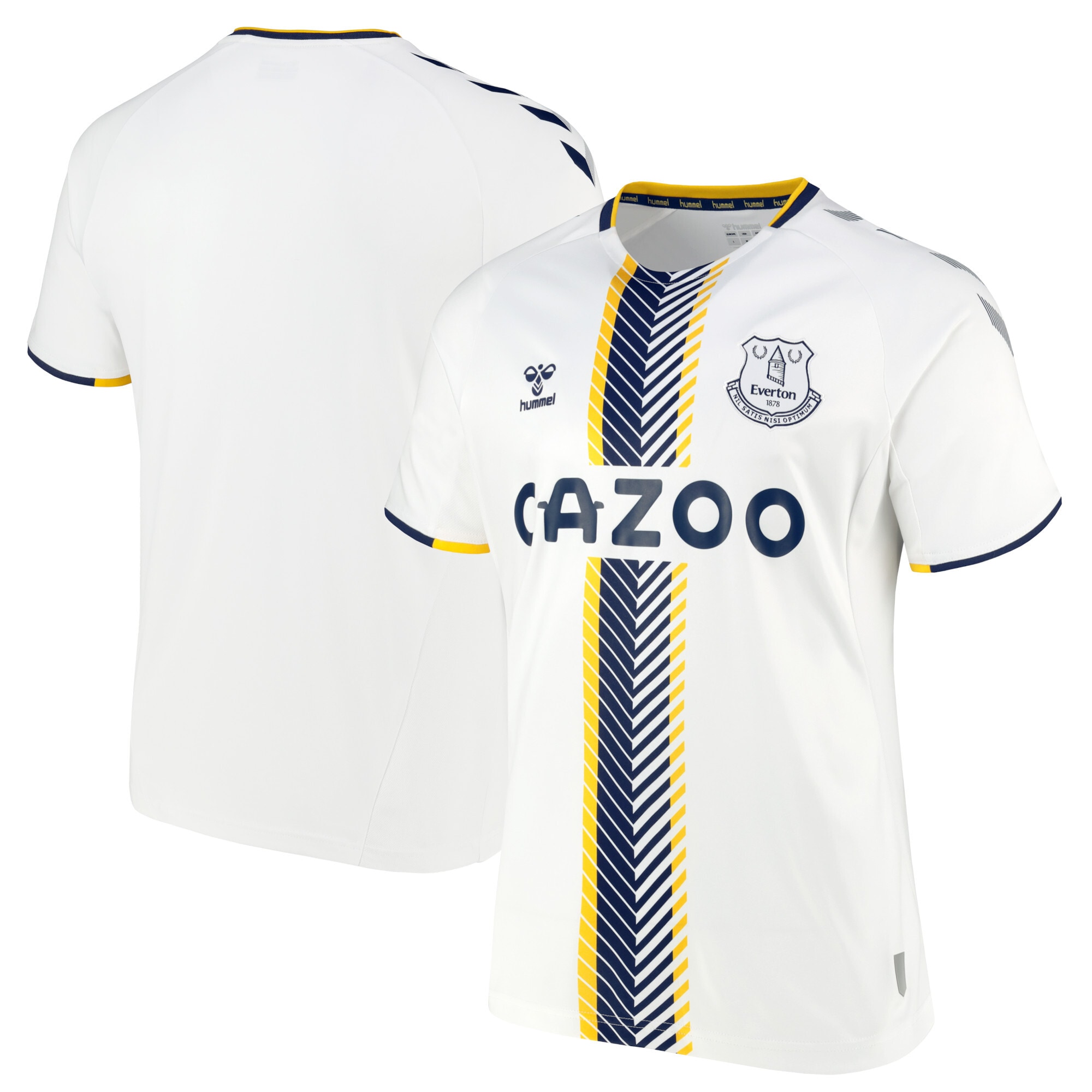 Men's Everton Jerseys White 2021/22 Third Printed Style