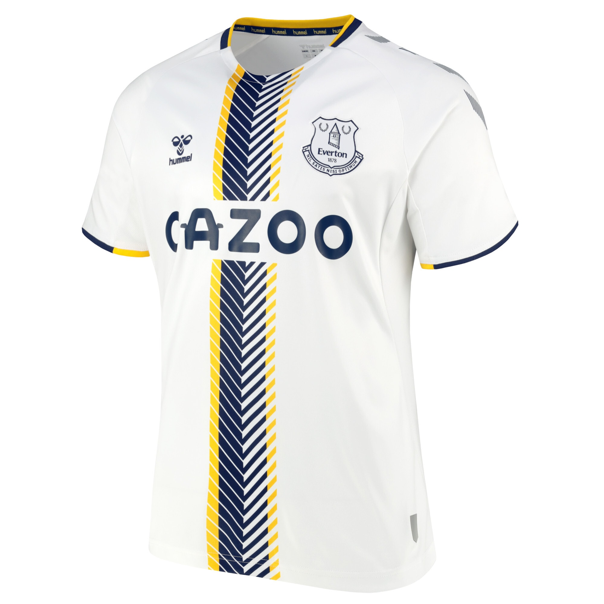Men's Everton Jerseys White 2021/22 Third Printed Style