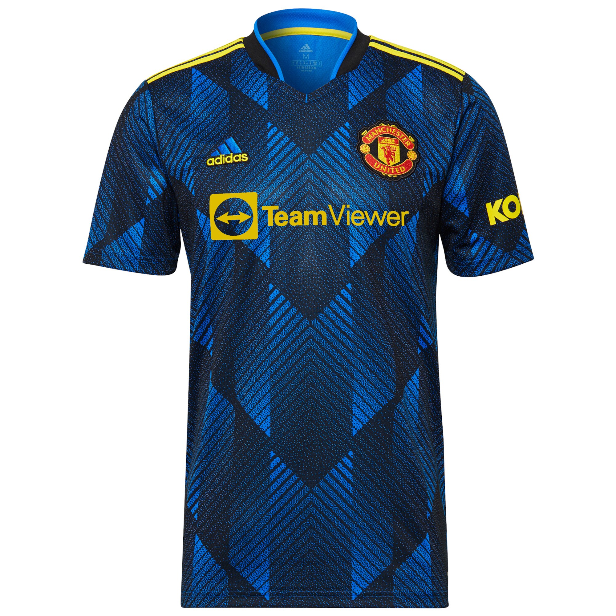 Men's Manchester United Jerseys Blue Jesse Lingard 2021/22 Third Printed Player Style