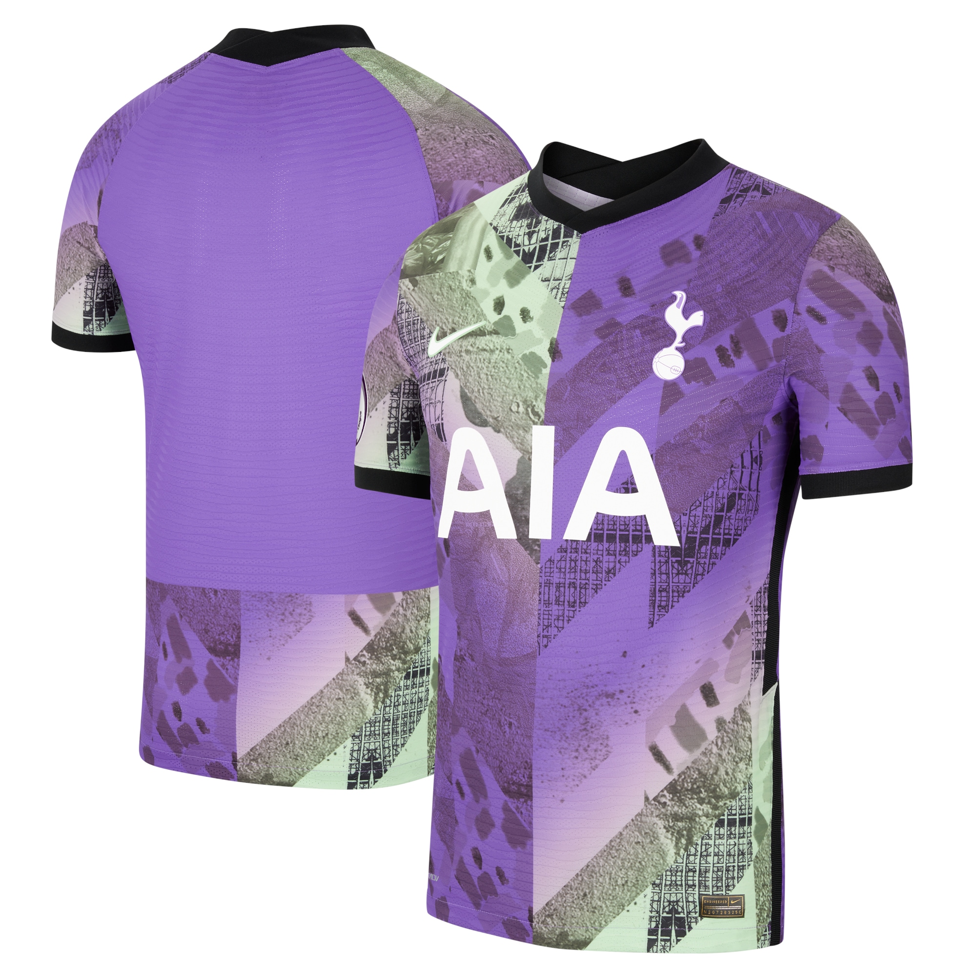Men's Tottenham Hotspur Jerseys Purple 2021/22 Third Vapor Match Authentic Style