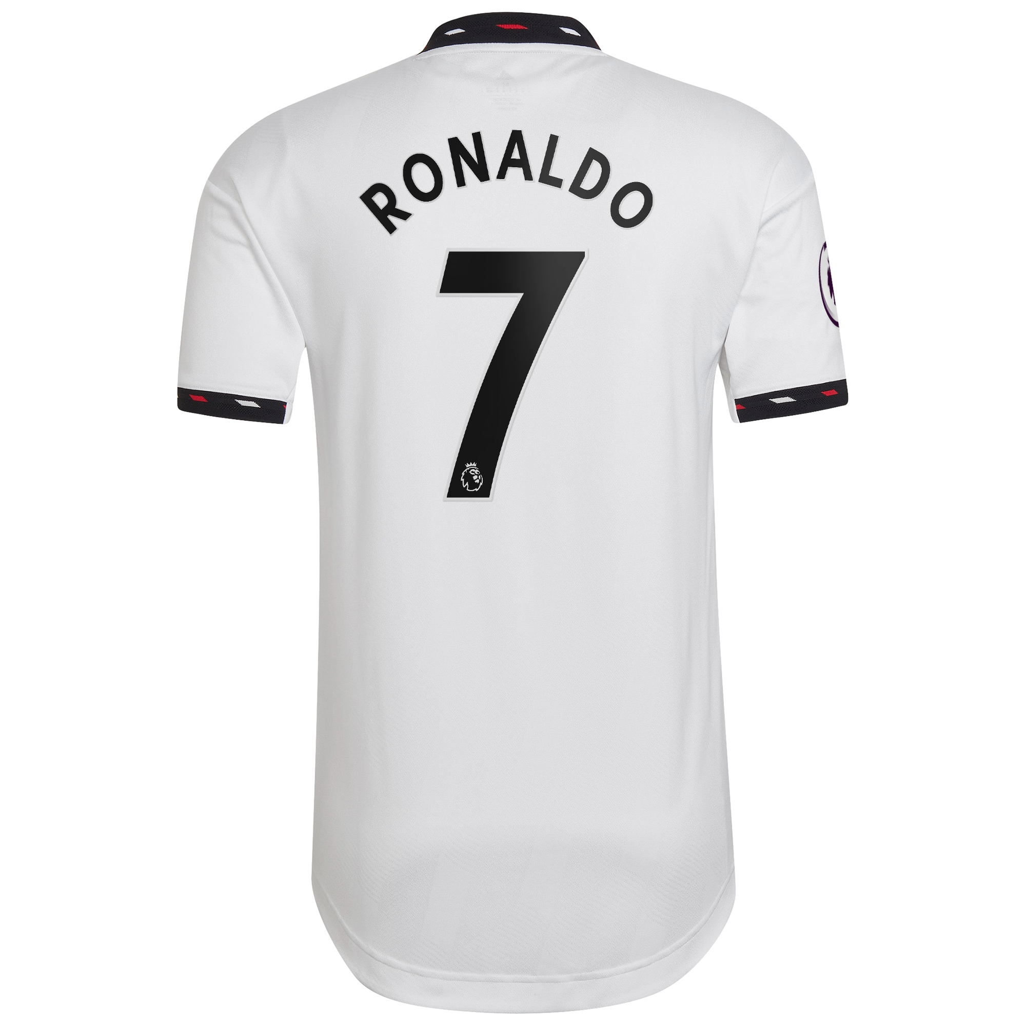 Men's Manchester United Jerseys White Cristiano Ronaldo 2022/23 Away Authentic Player Style