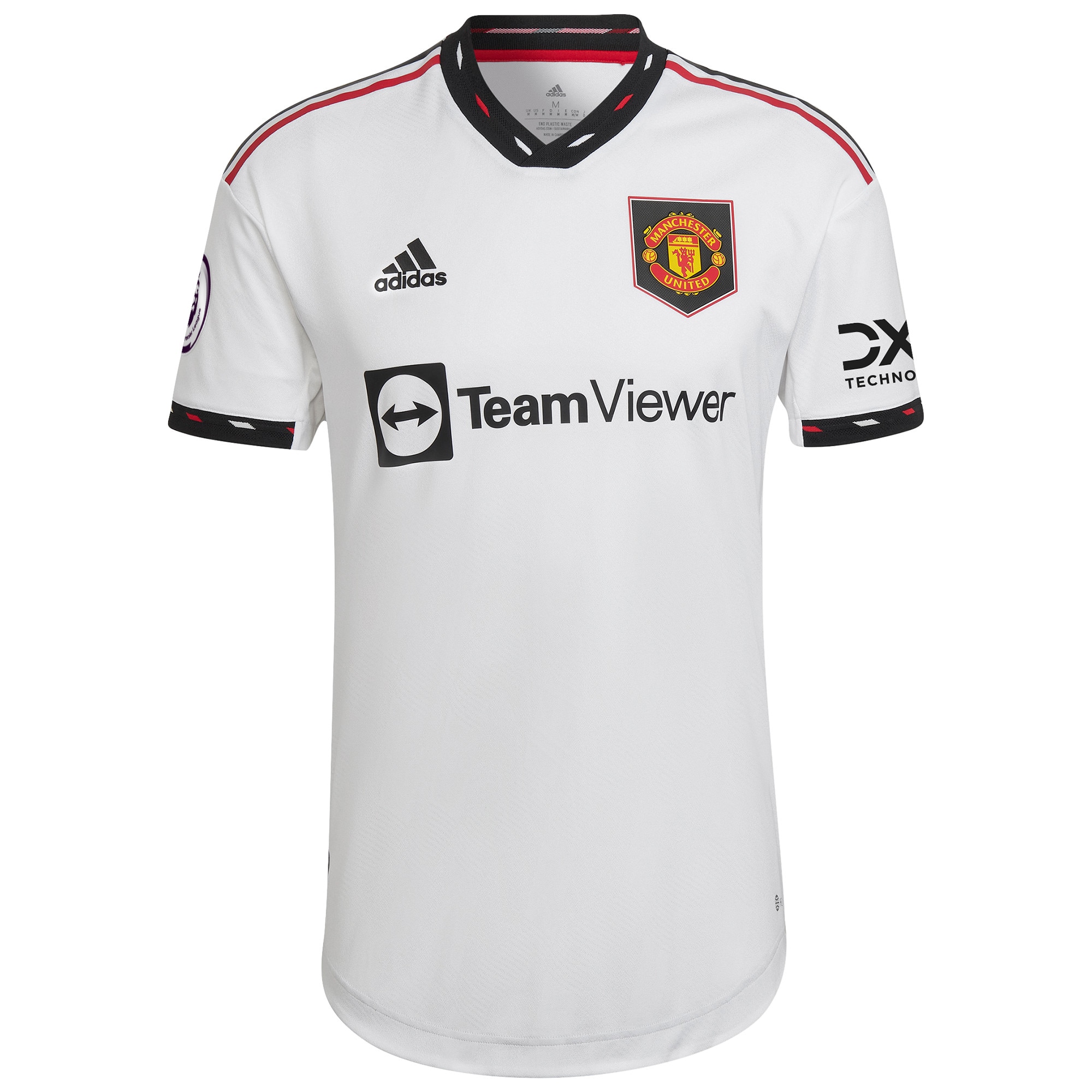 Men's Manchester United Jerseys White Diogo Dalot 2022/23 Away Authentic Player Style