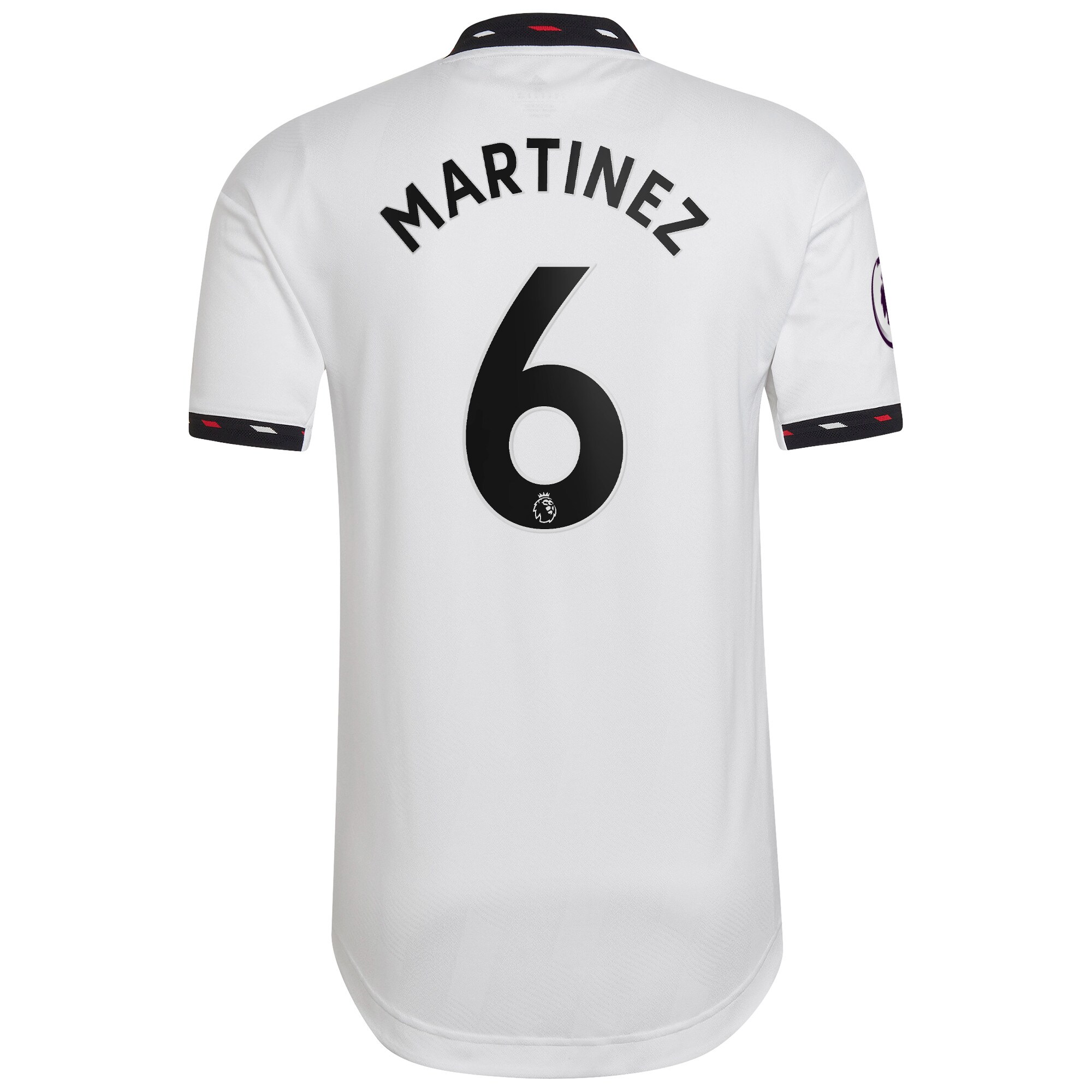 Men's Manchester United Jerseys White Lisandro Martínez 2022/23 Away Authentic Player Style