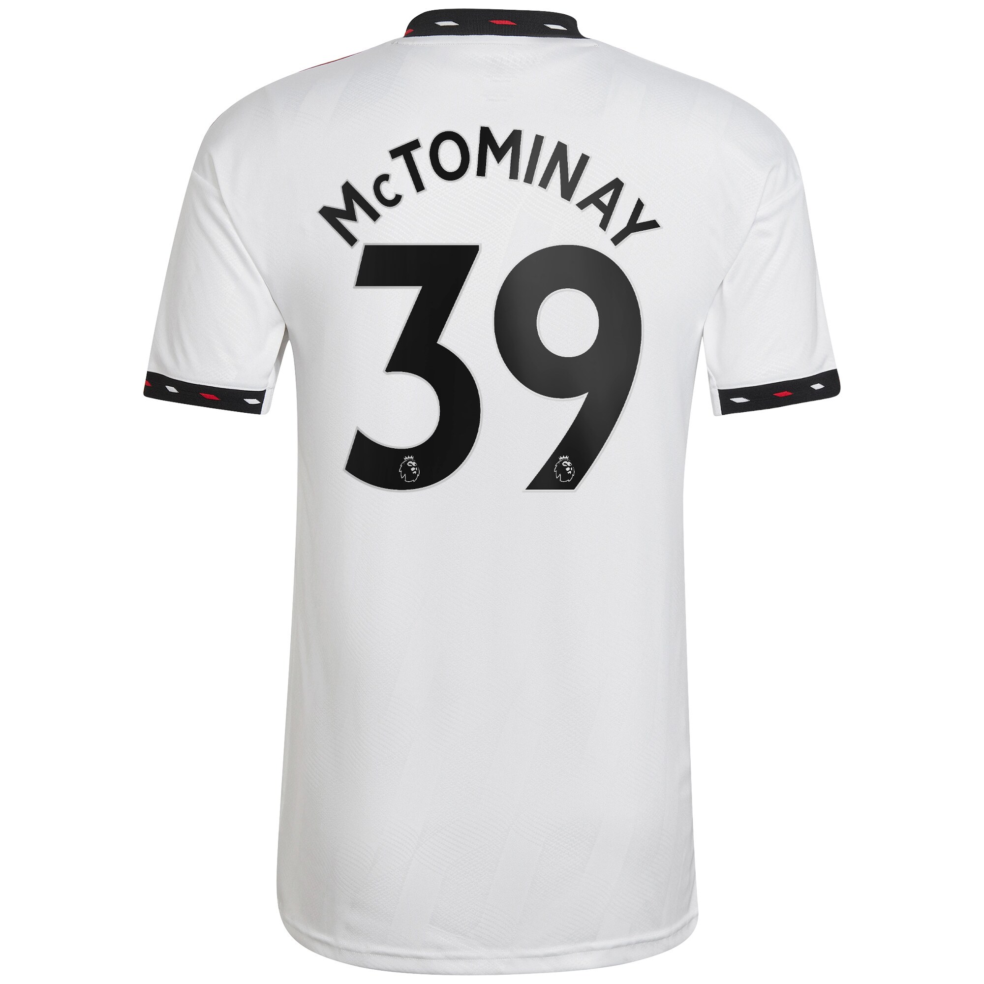 Men's Manchester United Jerseys White Scott McTominay 2022/23 Away Printed Player Style