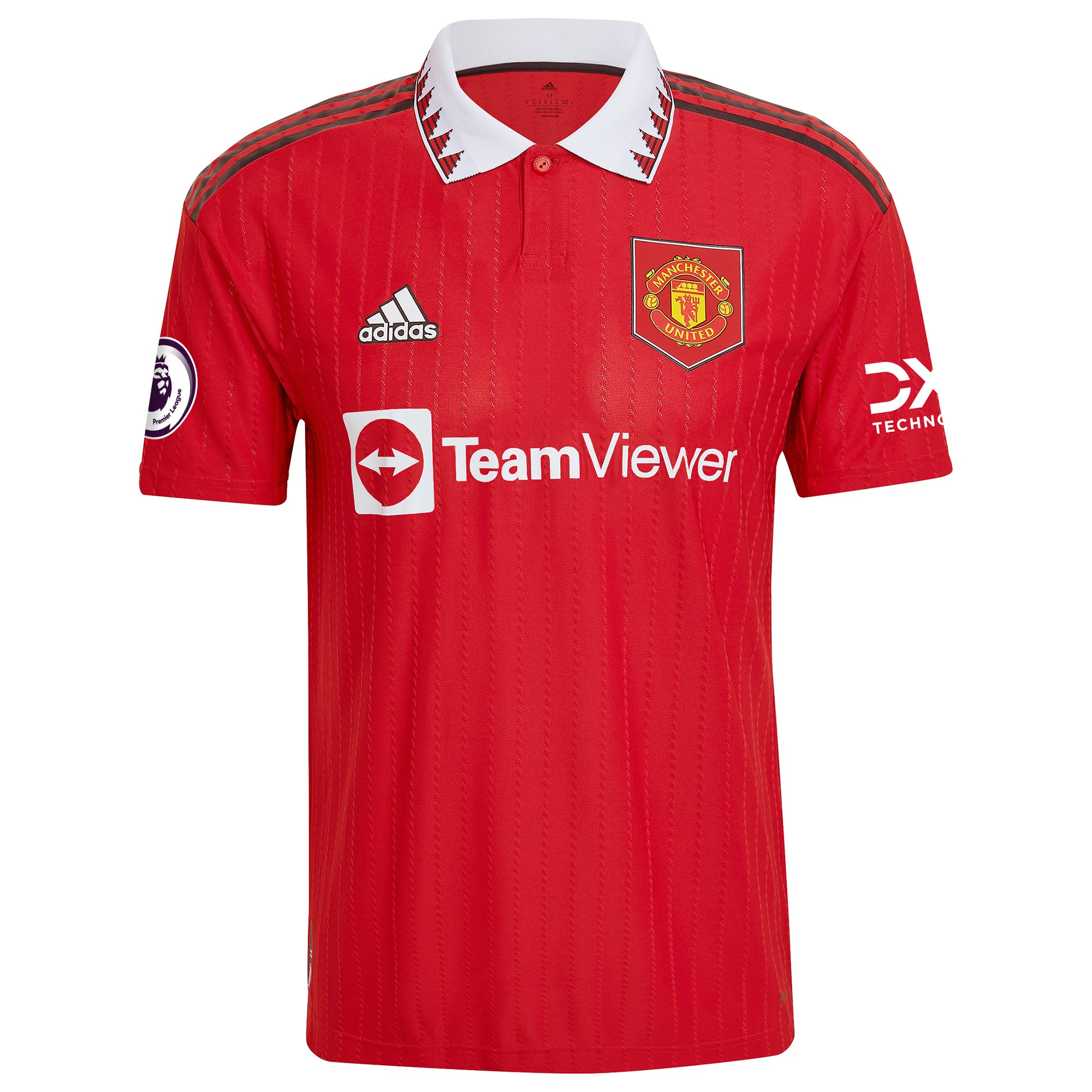 Men's Manchester United Jerseys Red Donny Van De Beek 2022/23 Home Authentic Player Style