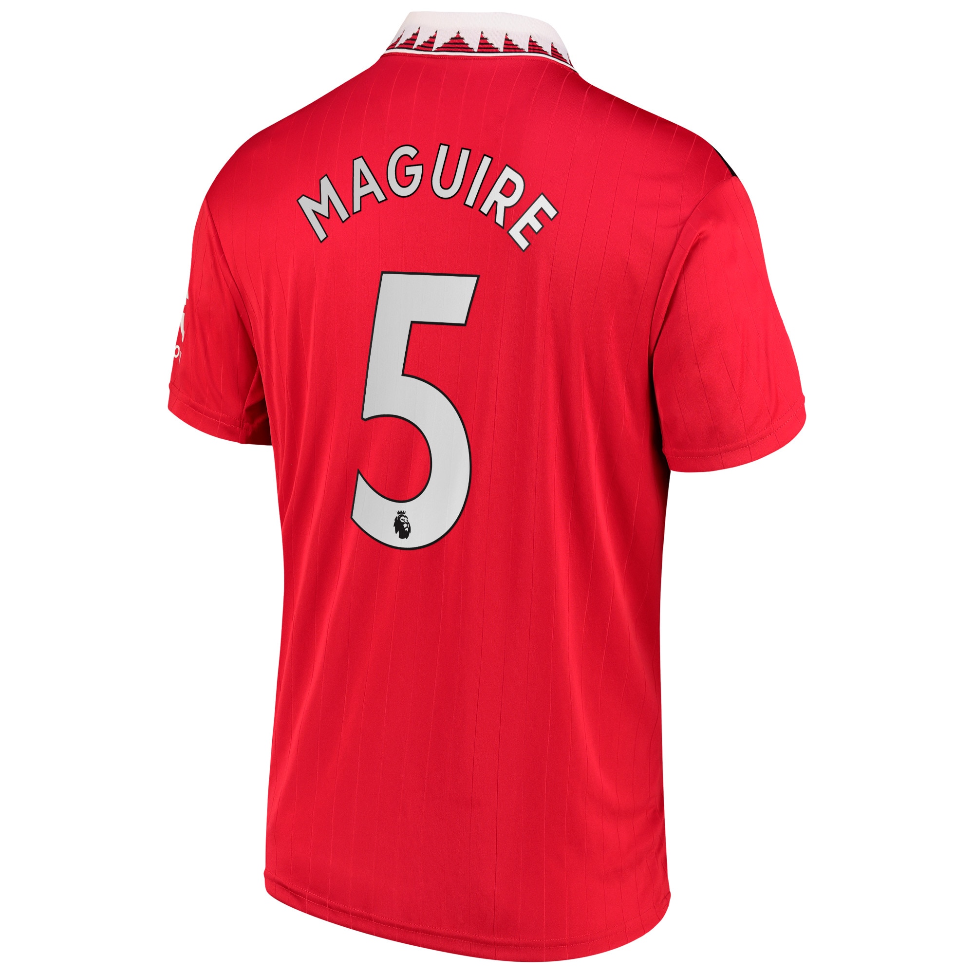 Men's Manchester United Jerseys Red Harry Maguire 2022/23 Home Printed Player Style
