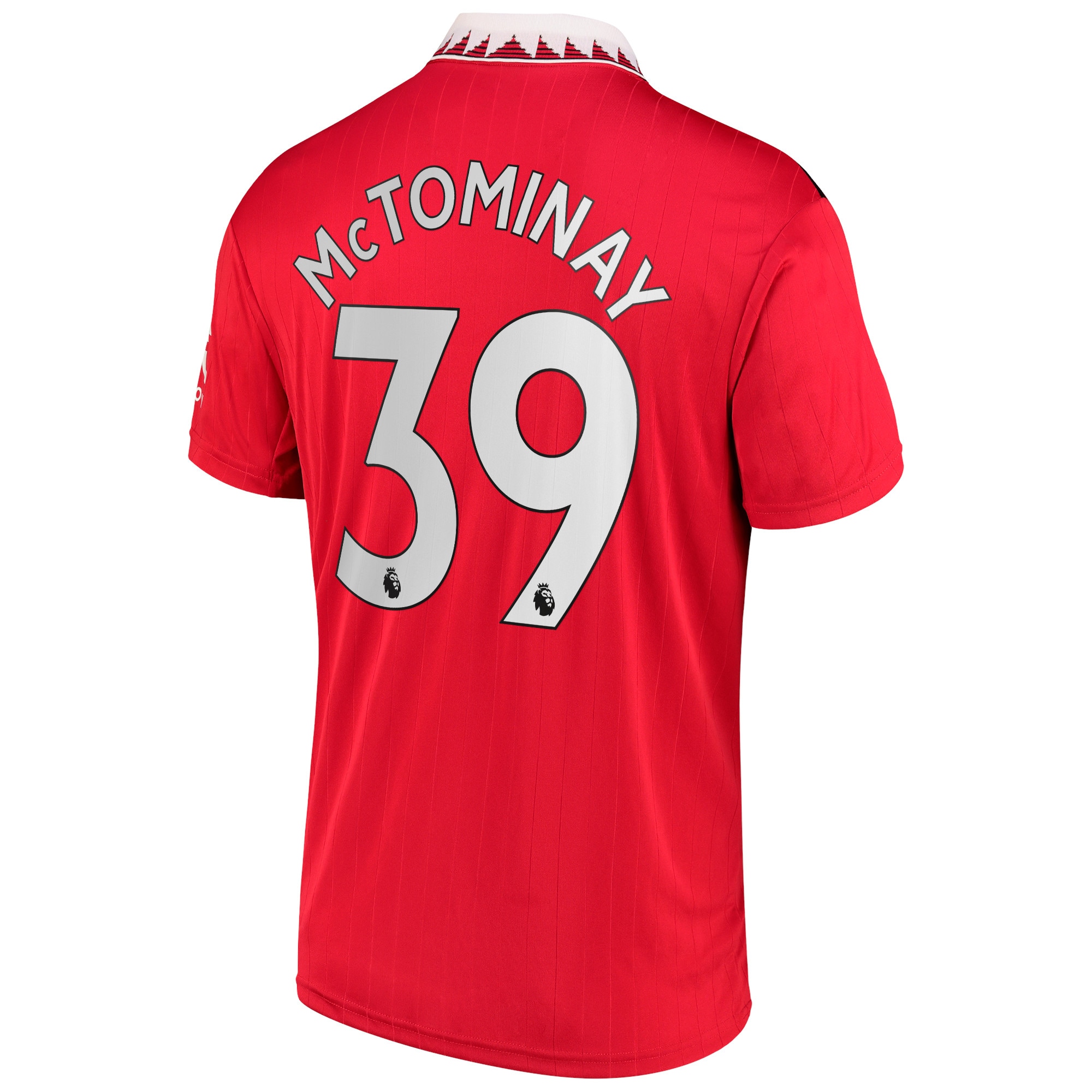 Men's Manchester United Jerseys Red Scott McTominay 2022/23 Home Printed Player Style