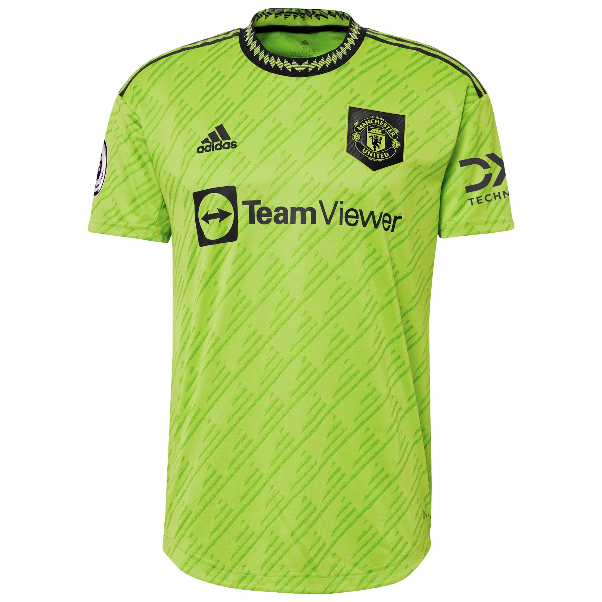 Men's Manchester United Jerseys Neon Green 2022/23 Third Authentic Style