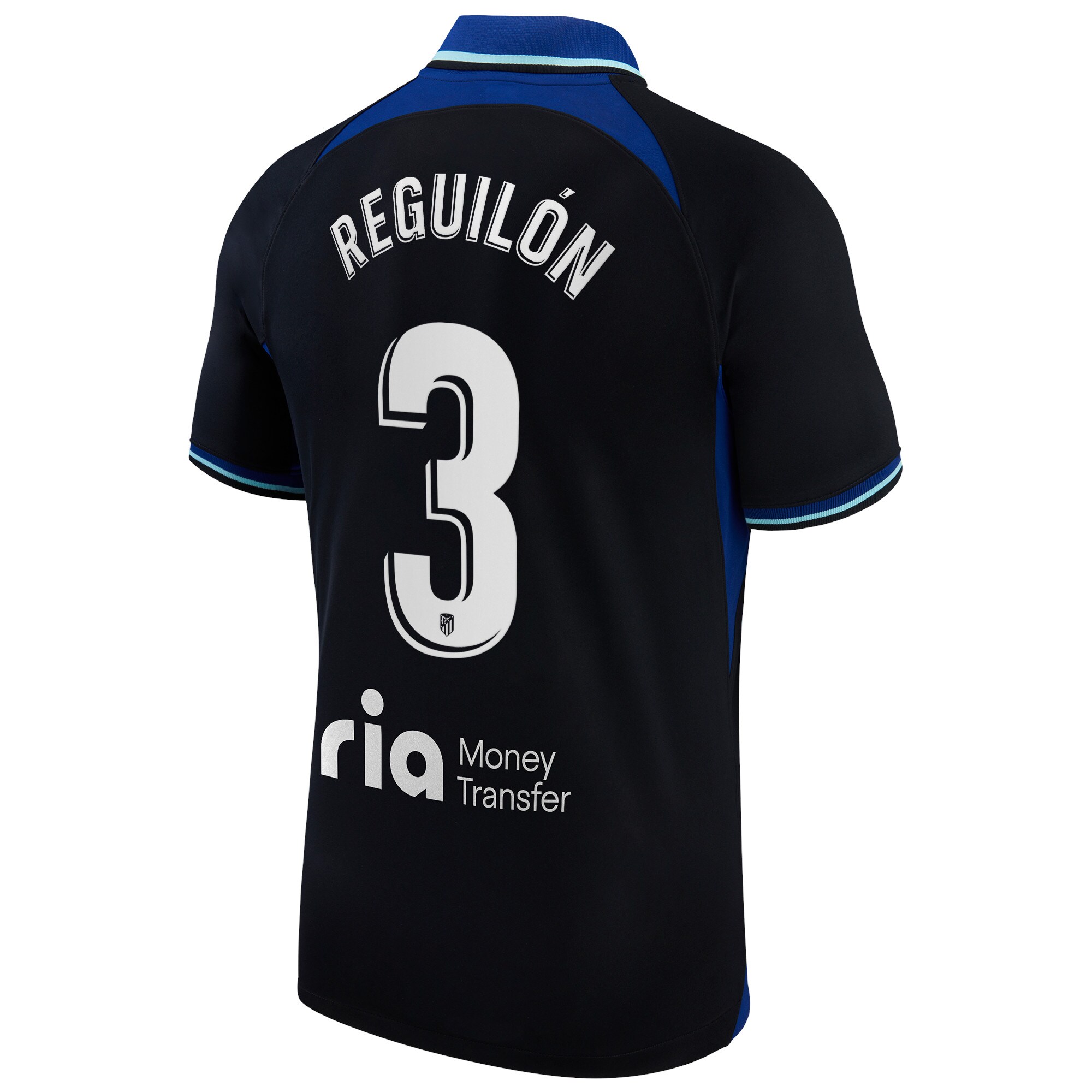 Men Atletico de Madrid Away Shirts Sergio Reguilón Stadium Shirt 2022-23 Reguilón 3 Printing