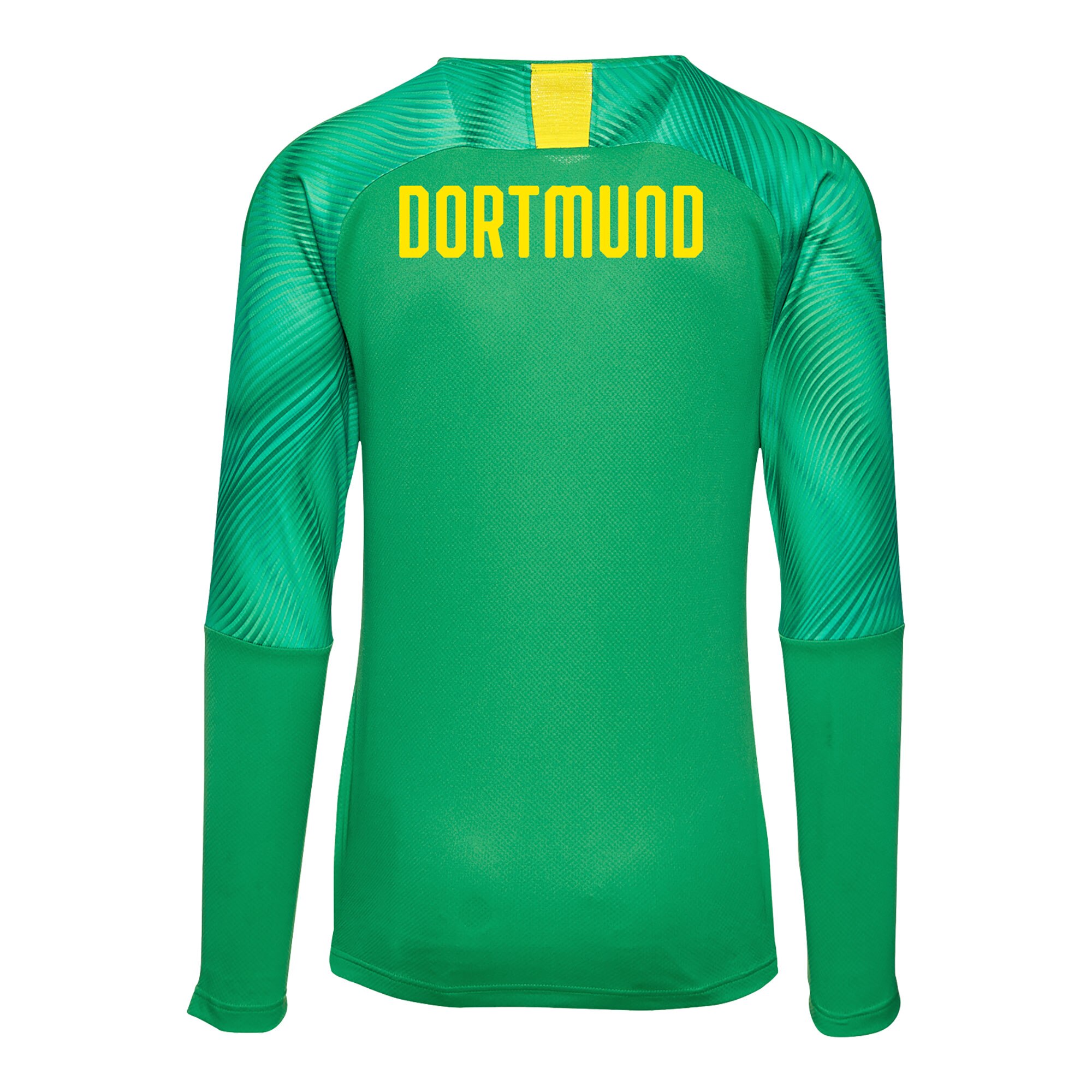 Men Borussia Dortmund Home Shirts BVB Goalkeeper Shirt 2019-20 Long Sleeve Printing