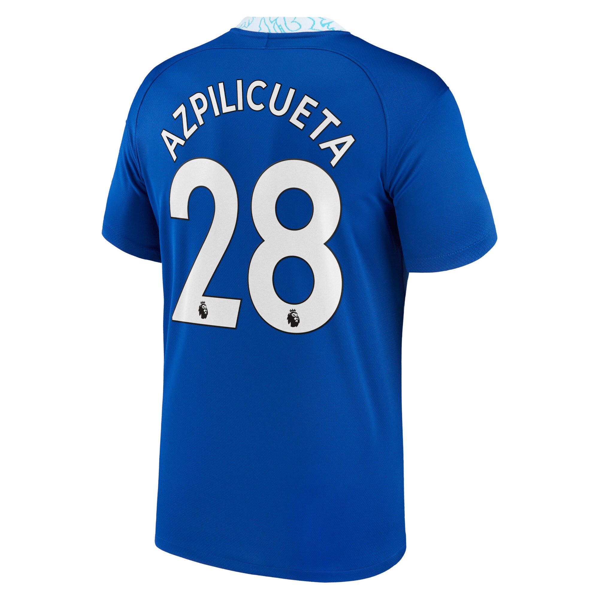 Men Chelsea Home Shirts Cesar Azpilicueta Stadium Shirt 2022-23 Azpilicueta 28 Printing