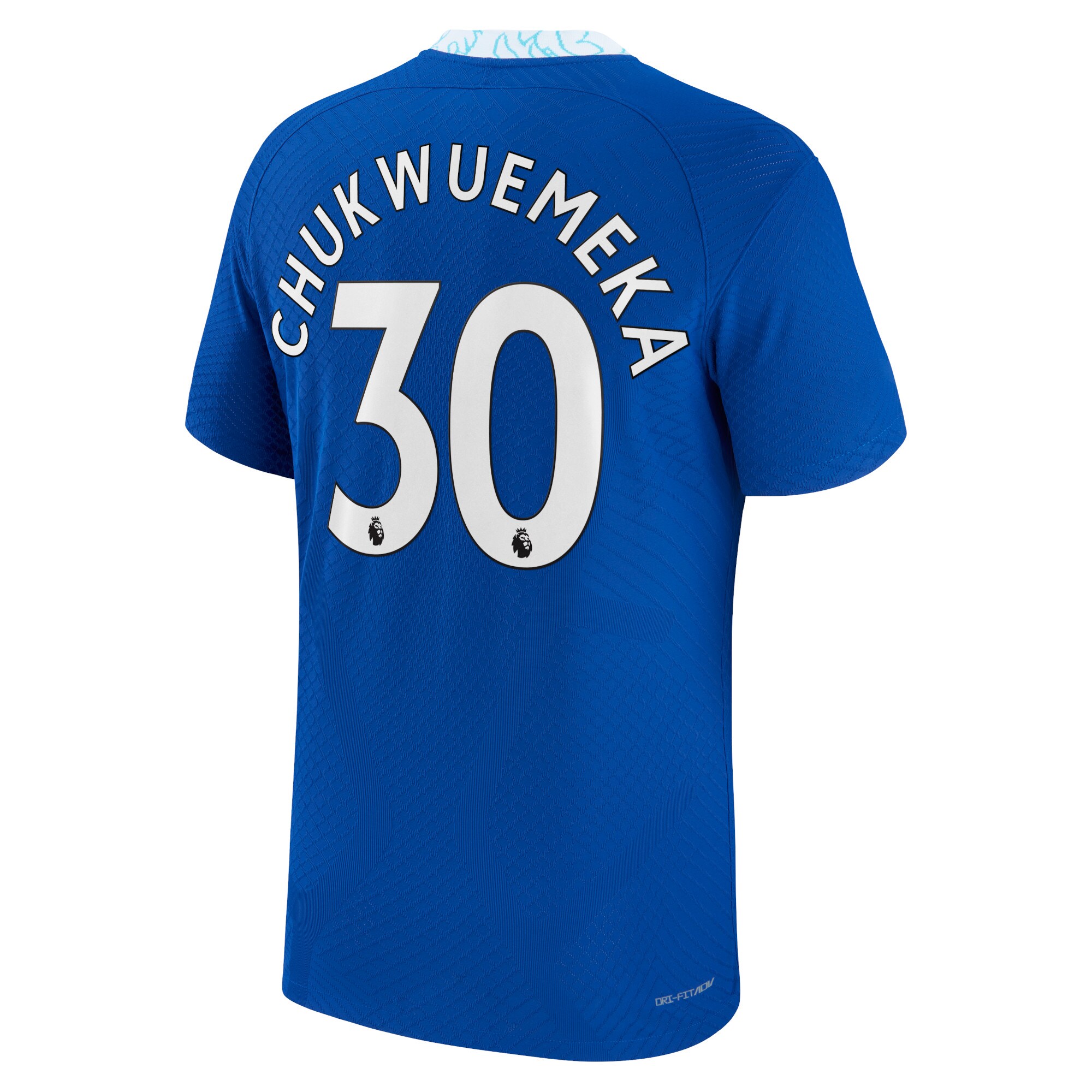 Men Chelsea Home Shirts Carney Chukwuemeka Vapor Match Shirt 2022-23 Chukwuemeka 30 Printing