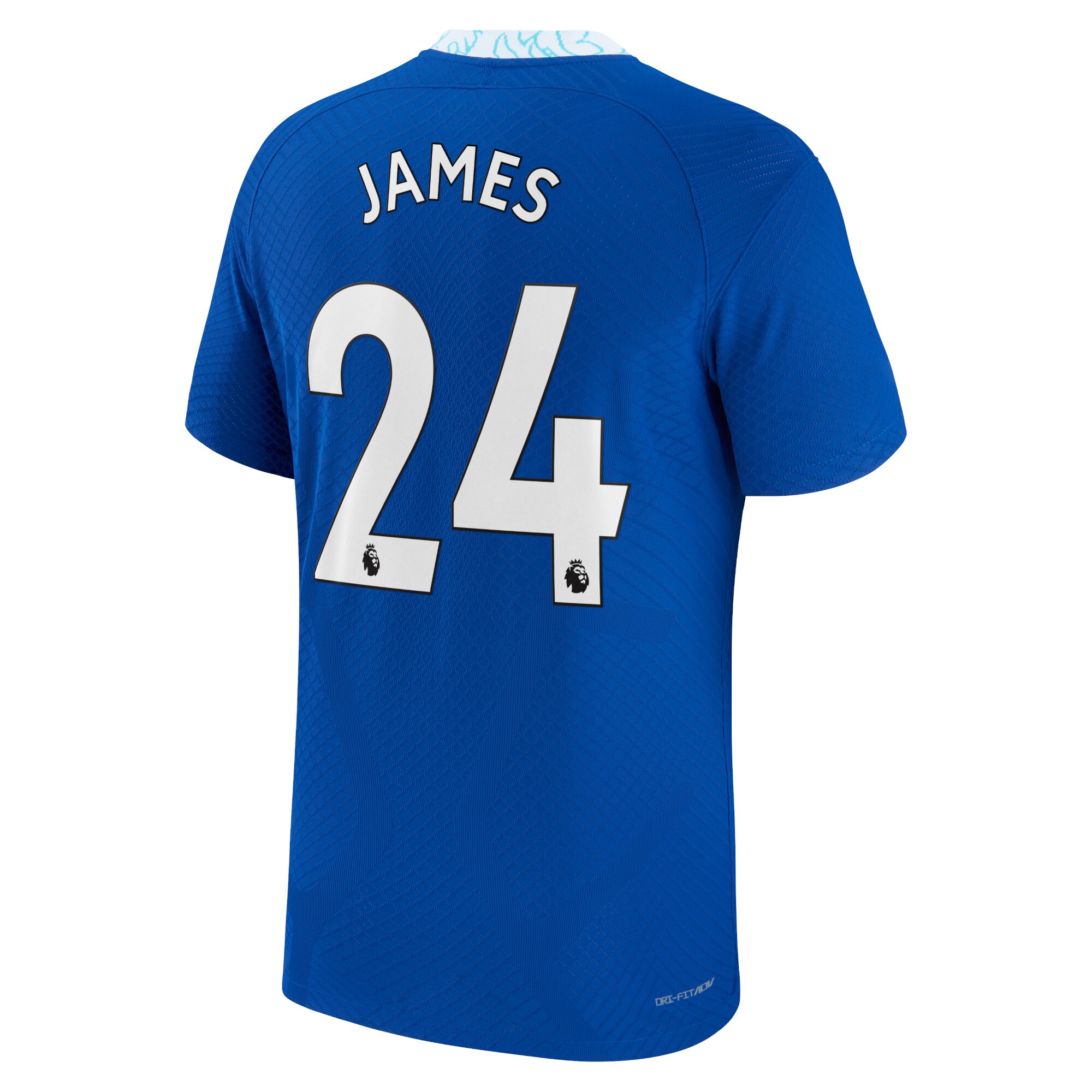 Men Chelsea Home Shirts Reece James Vapor Match Shirt 2022-23 James 24 Printing