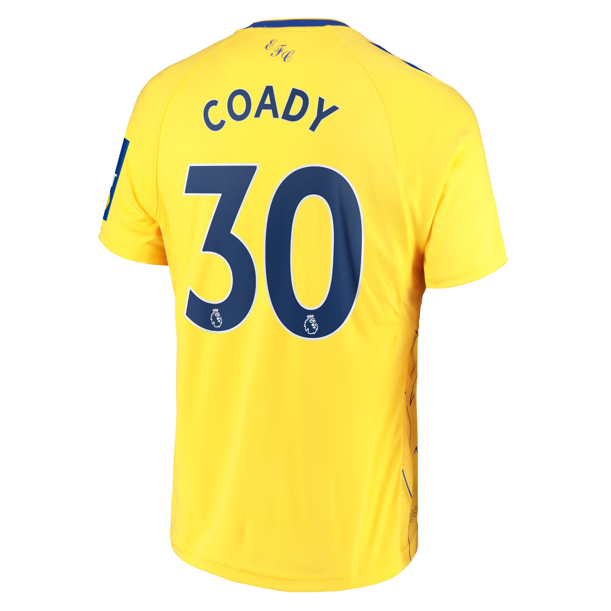 Men Everton Third Shirts Conor Coady Shirt 2022-23 Coady 30 Printing