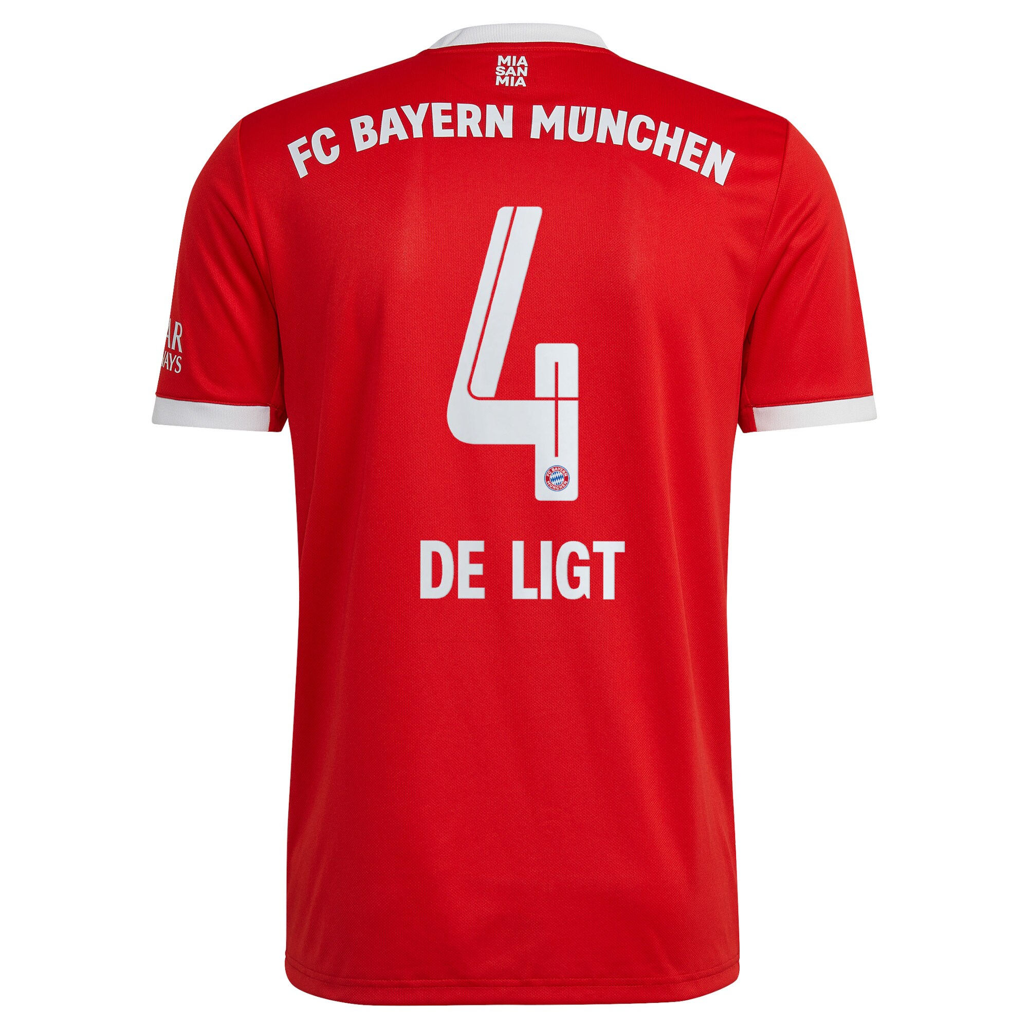 Men Bayern Munich Shirts Shirt 2022-23 De Ligt 4 Printing