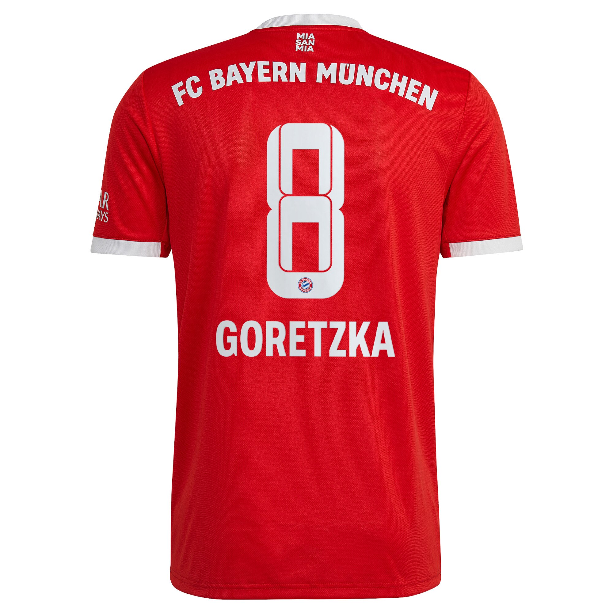 Men Bayern Munich Shirts Leon Goretzka Shirt 2022-23 Goretzka 8 Printing