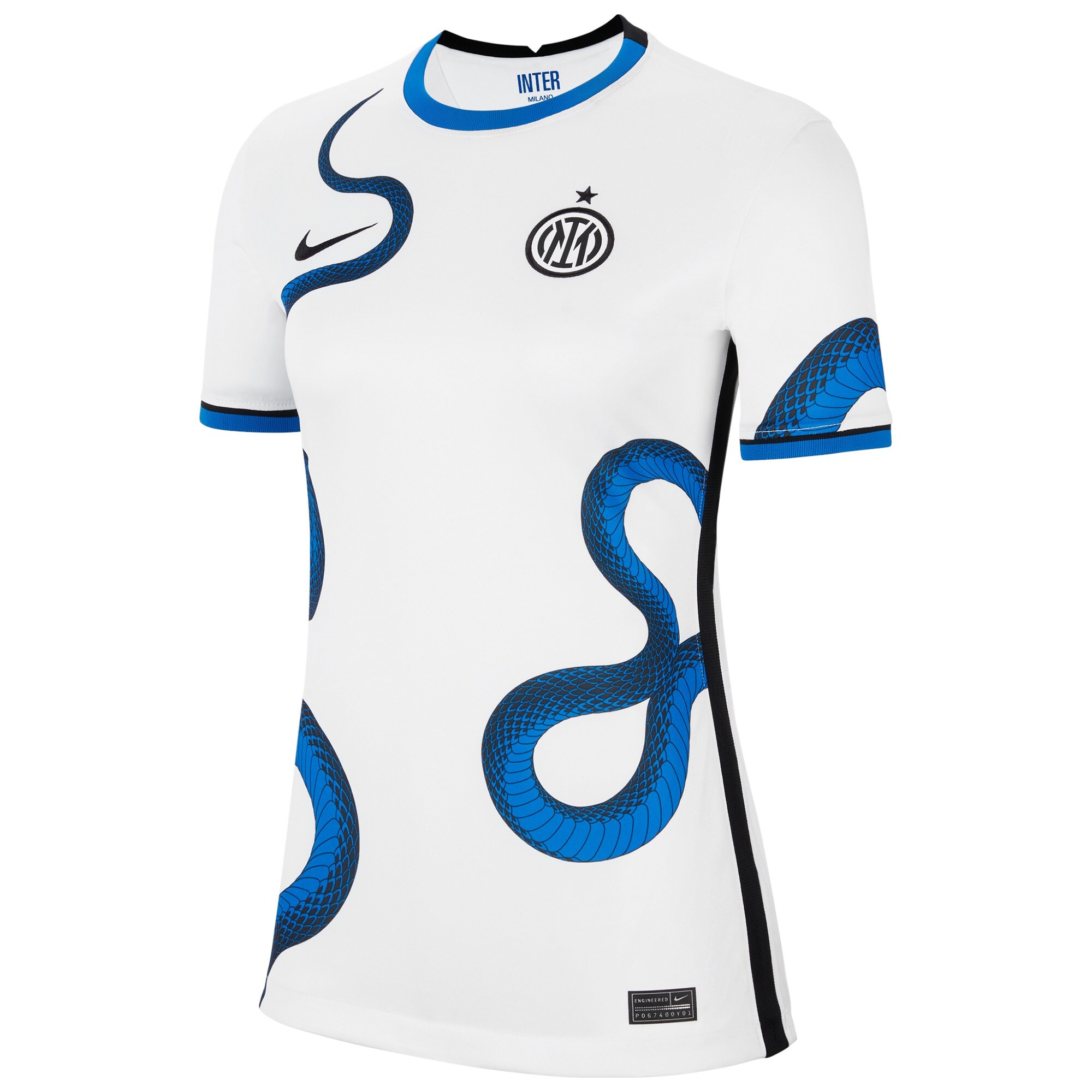 Women Inter Milan Away Shirts Stadium Shirt 2021-22 Eriksen 24 Printing