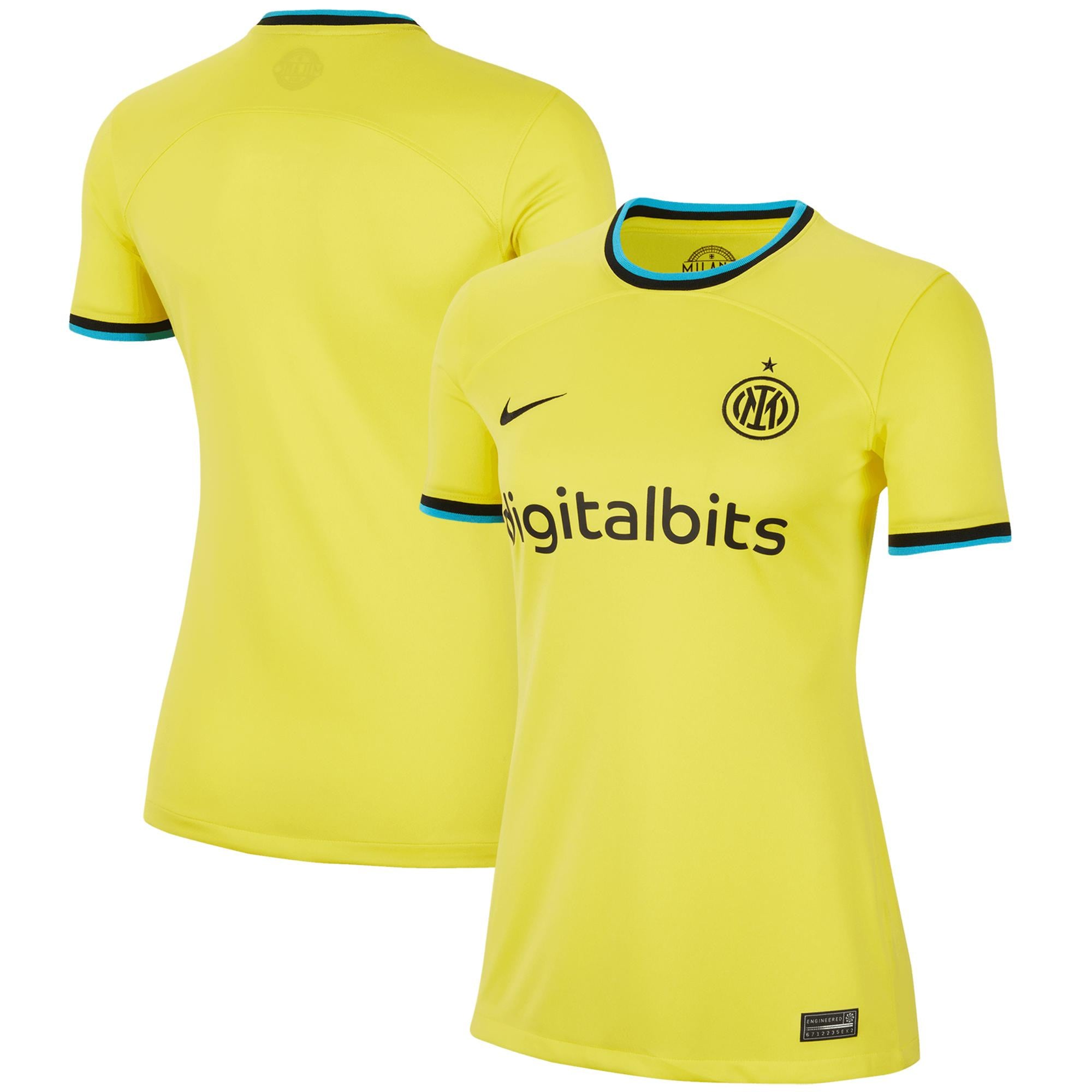 Women Inter Milan Third Shirts Stadium Shirt 2022-23 Printing