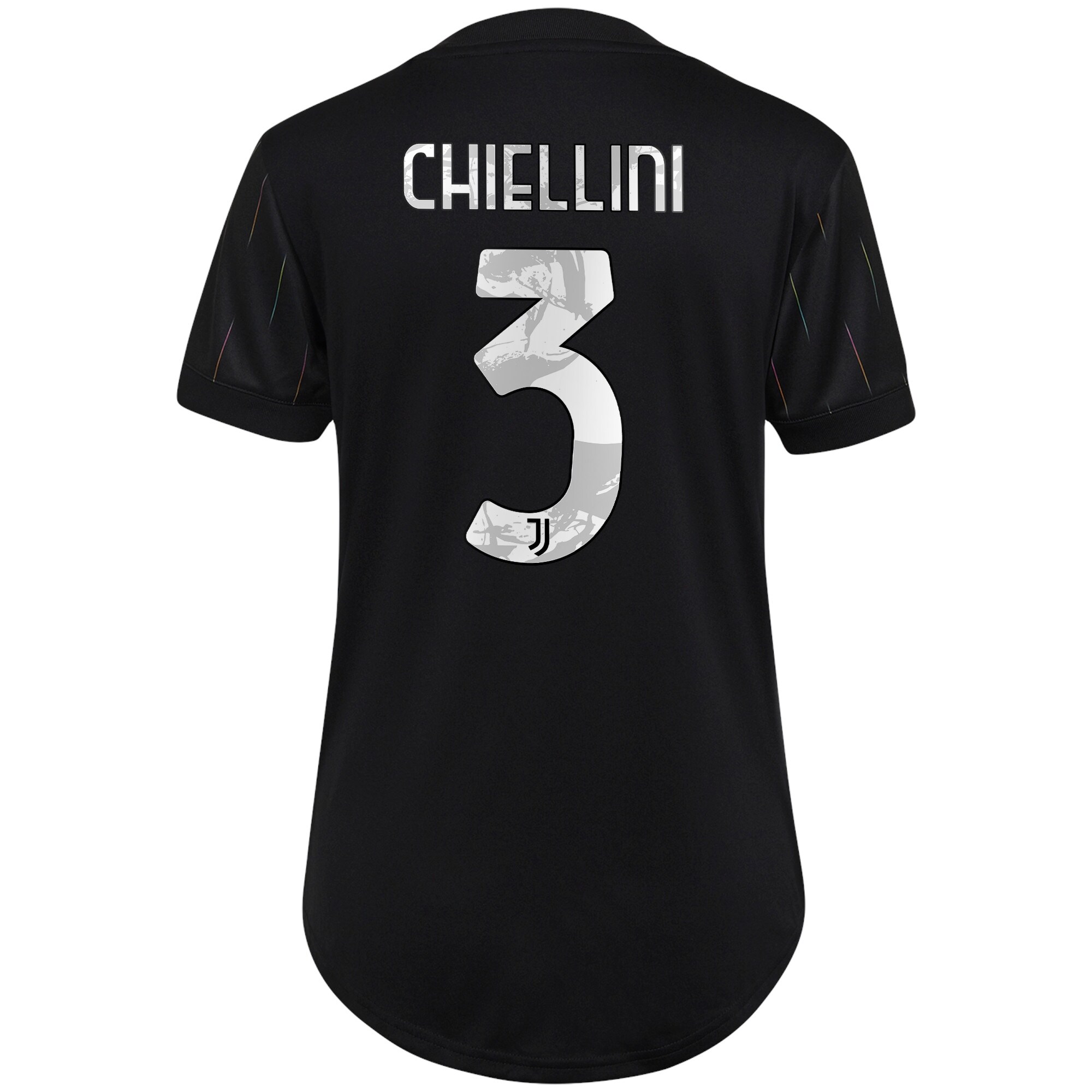 Women Juventus Away Shirts Shirt 2021-22 Chiellini 3 Printing