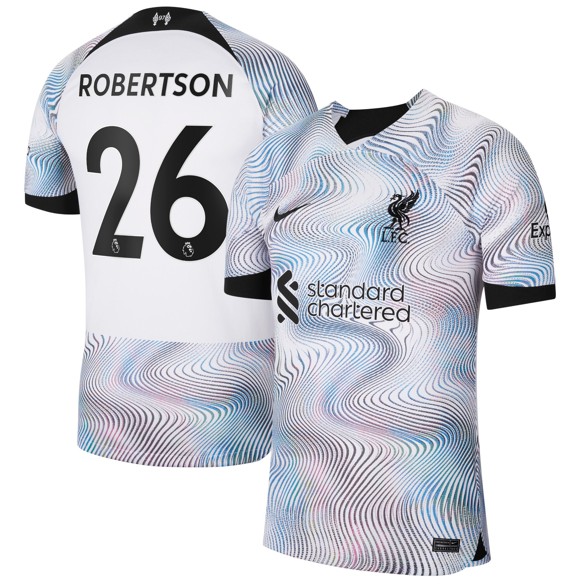 Men Liverpool Away Shirts Stadium Shirt 2022-23 Robertson 26 Printing