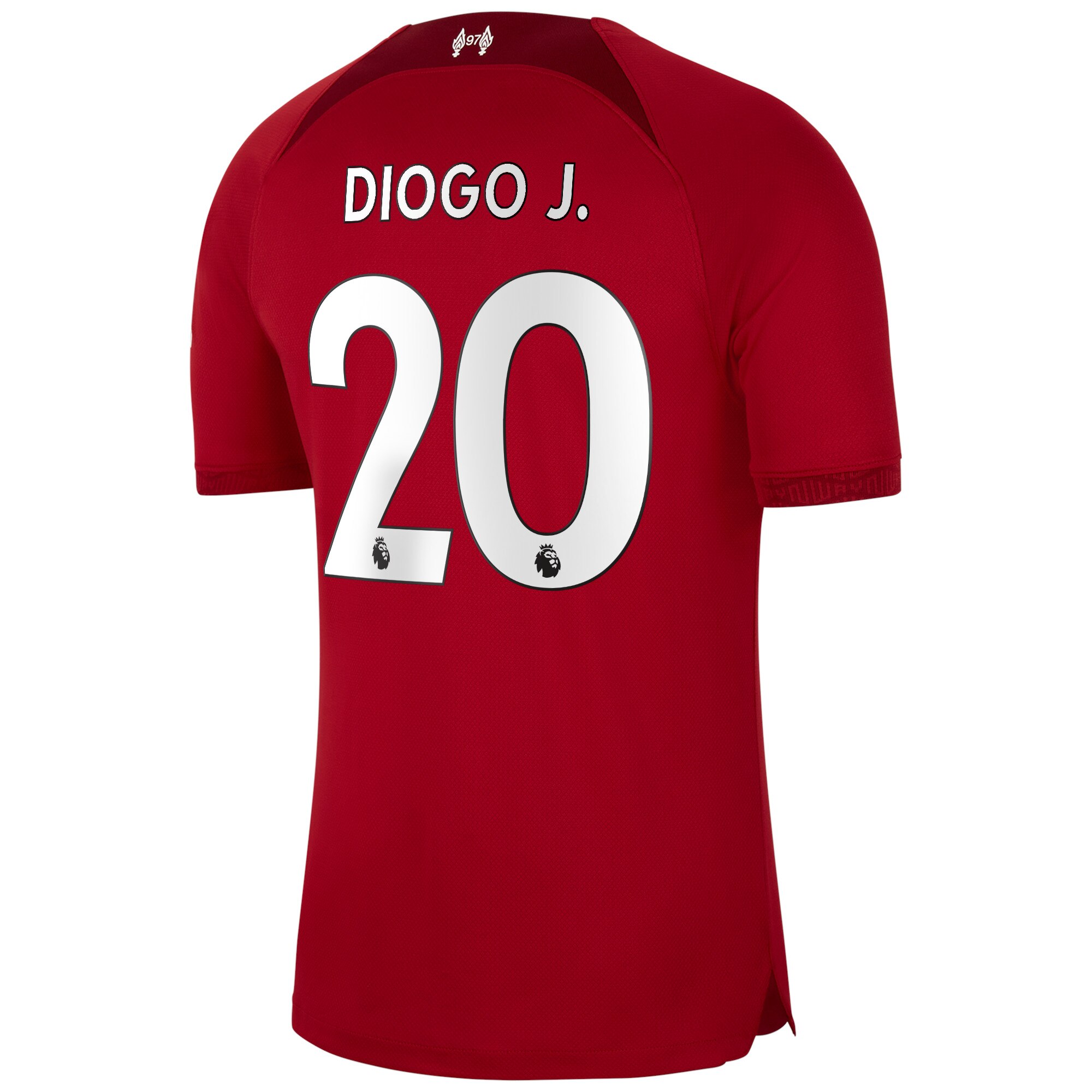Men Liverpool Home Shirts Stadium Shirt 2022-23 Diogo J. 20 Printing