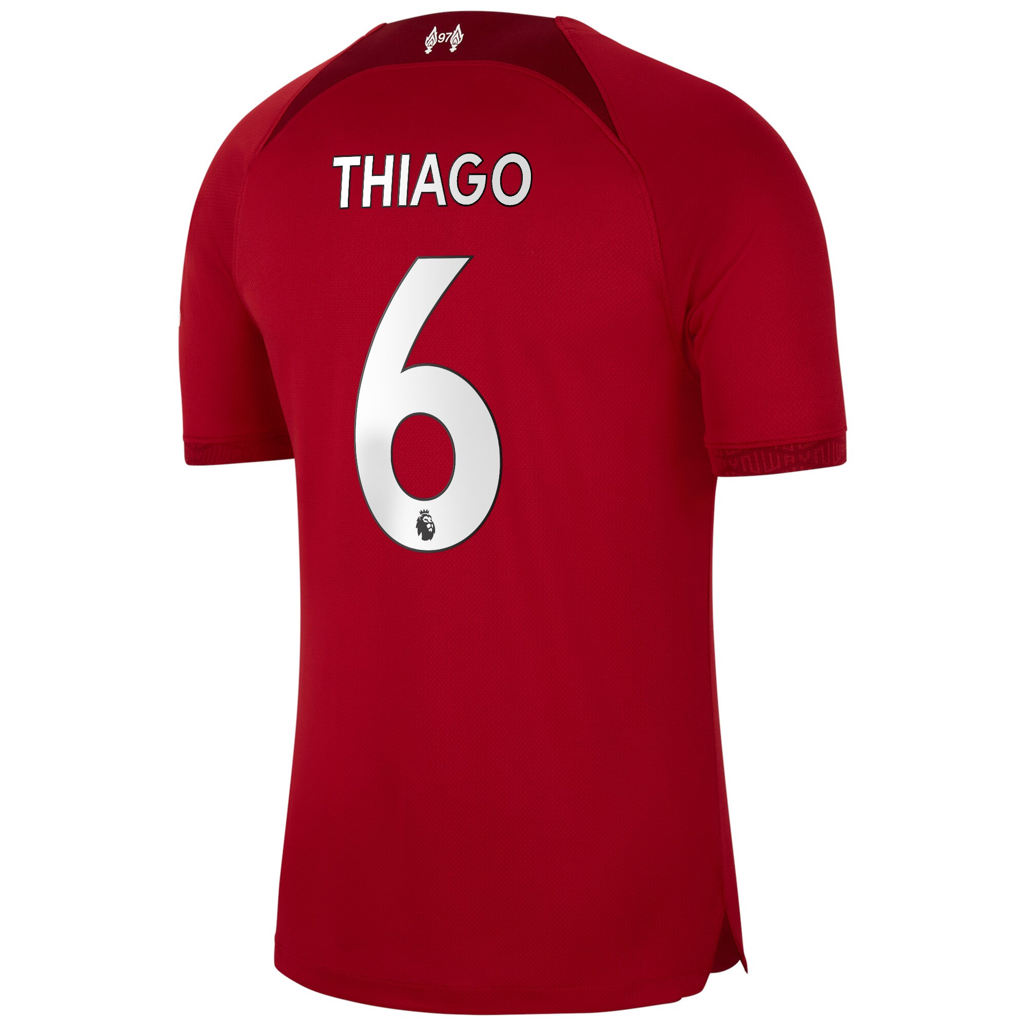 Men Liverpool Home Shirts Stadium Shirt 2022-23 Thiago 6 Printing
