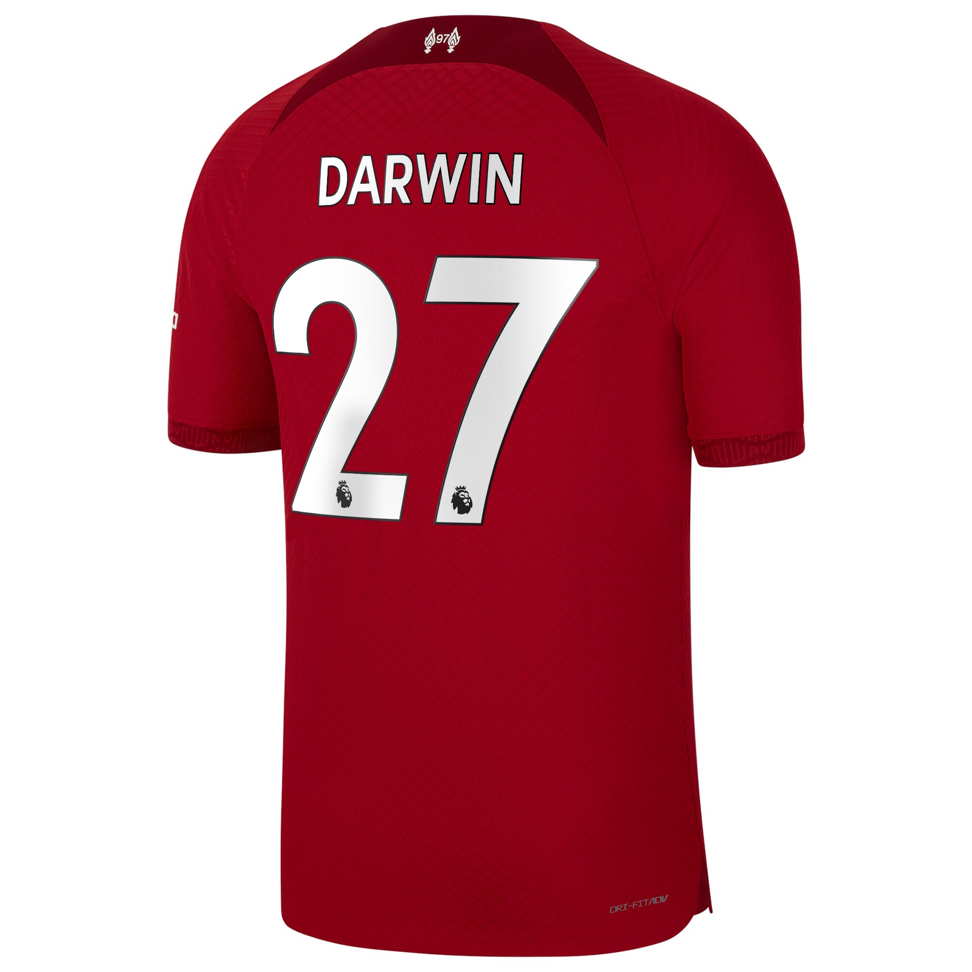 Men Liverpool Home Shirts Darwin Núñez Vapor Match Shirt 2022-23 Darwin 27 Printing
