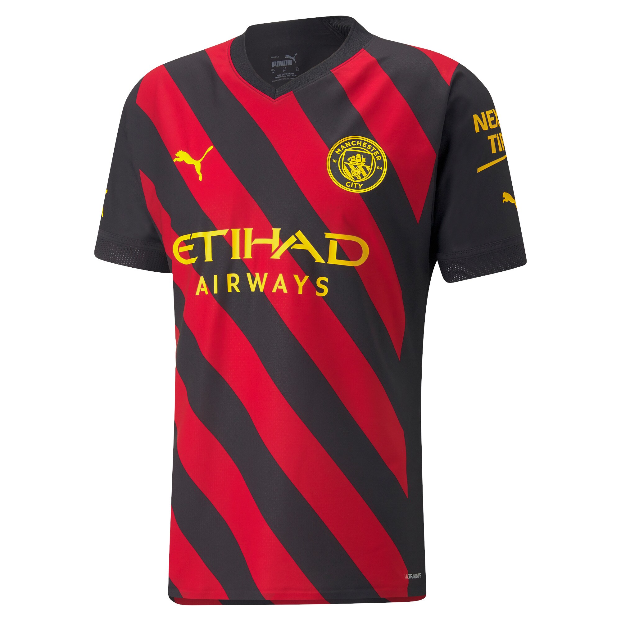 Men Manchester City Away Shirts Jack Grealish Authentic Shirt 2022-23 Grealish 10 Printing