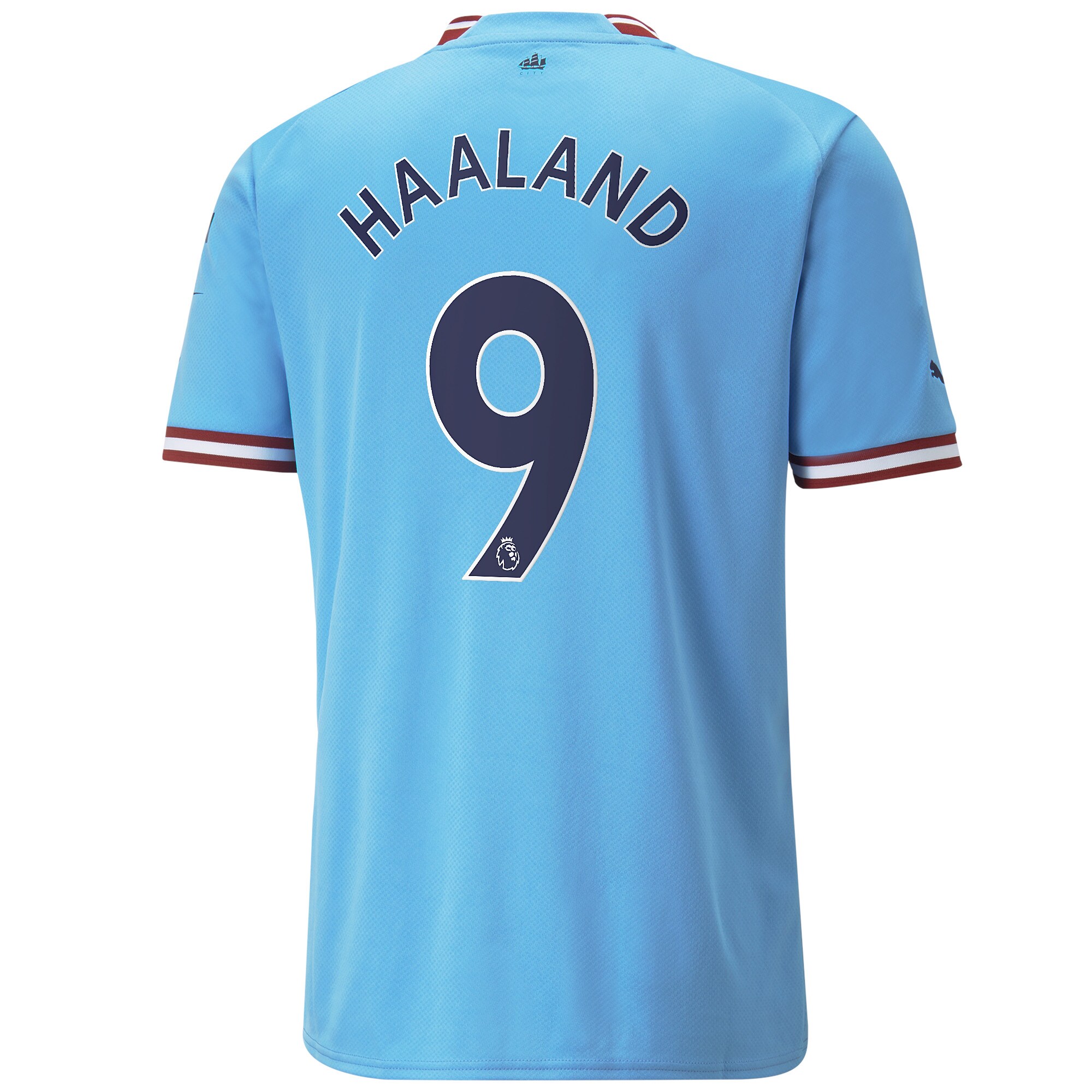 Men Manchester City Home Shirts Shirt 2022-23 Haaland 9 Printing