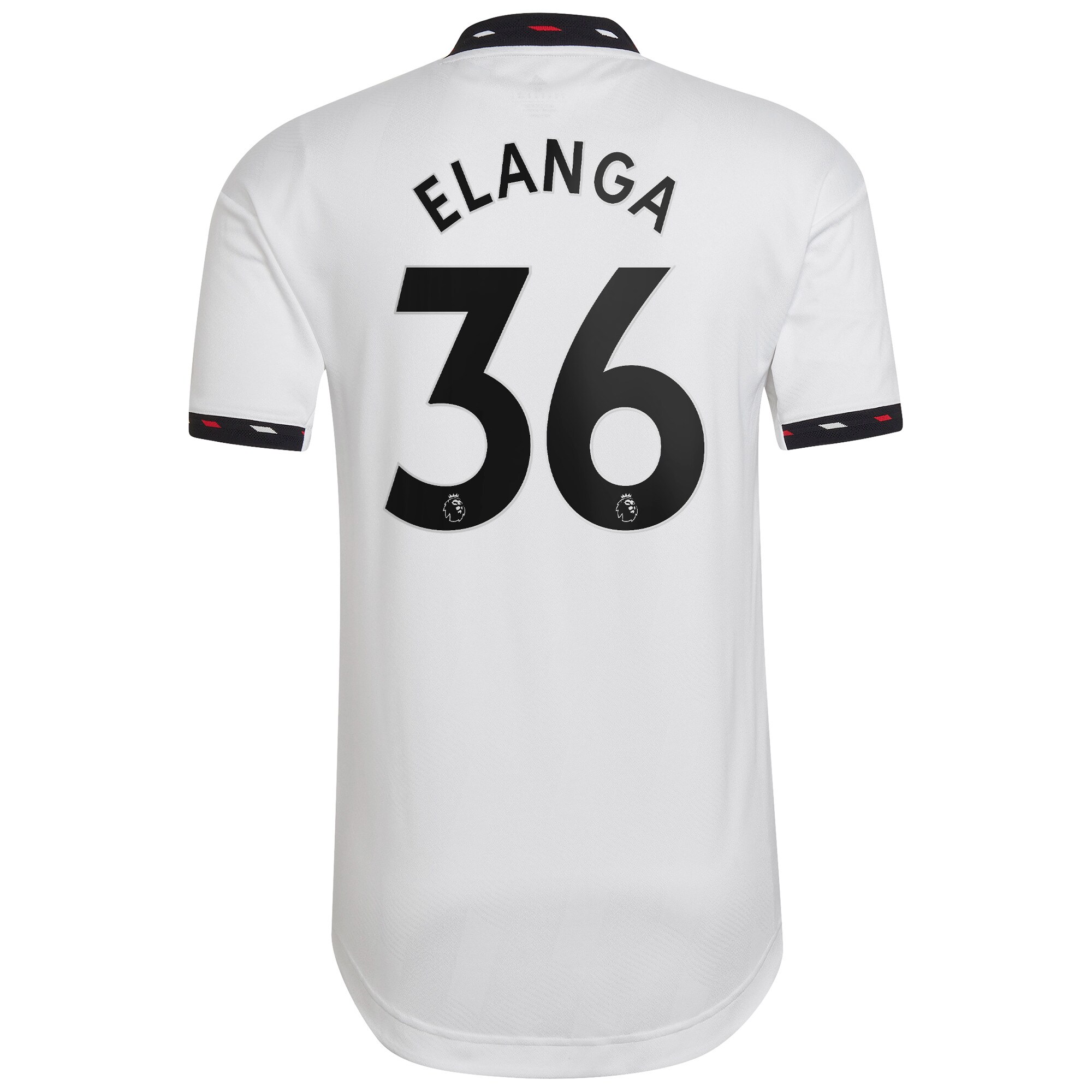 Men Manchester United Away Shirts Anthony Elanga Authentic Shirt 2022-23 Elanga 36 Printing