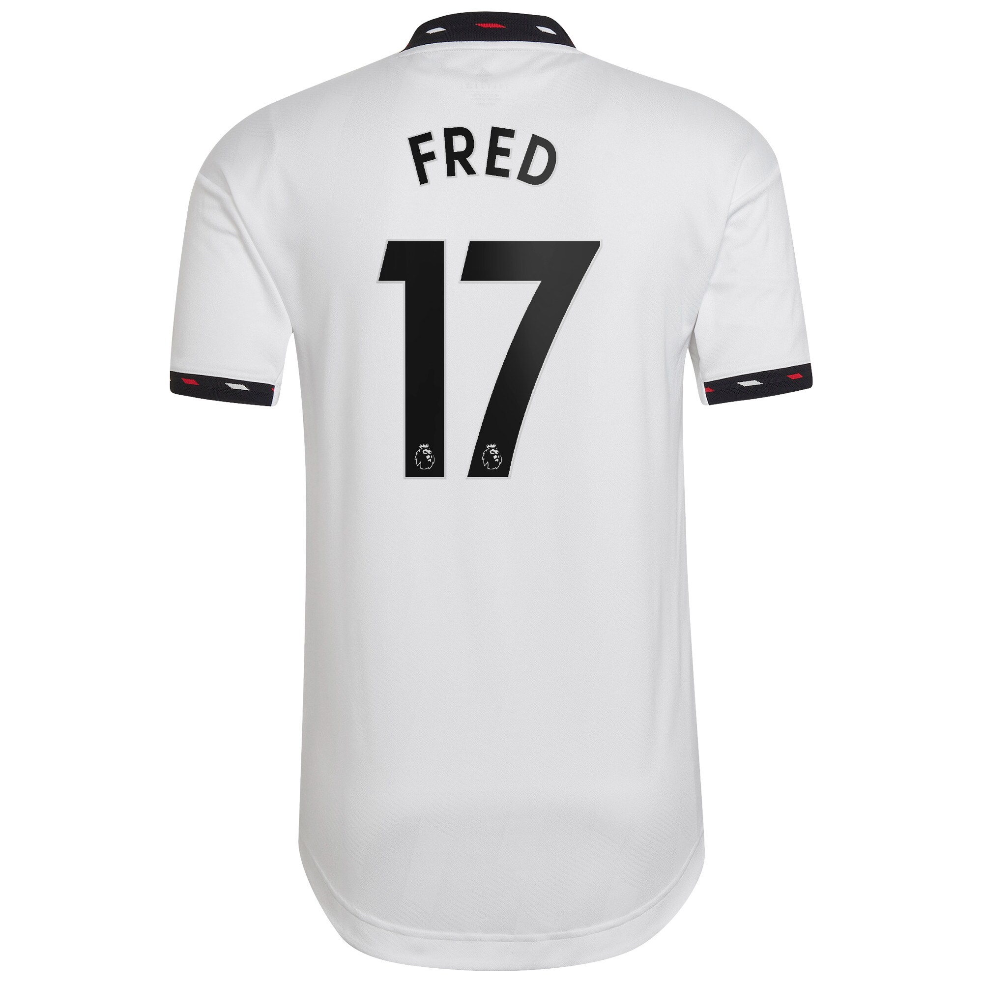 Men Manchester United Away Shirts Fred Authentic Shirt 2022-23 Fred 17 Printing