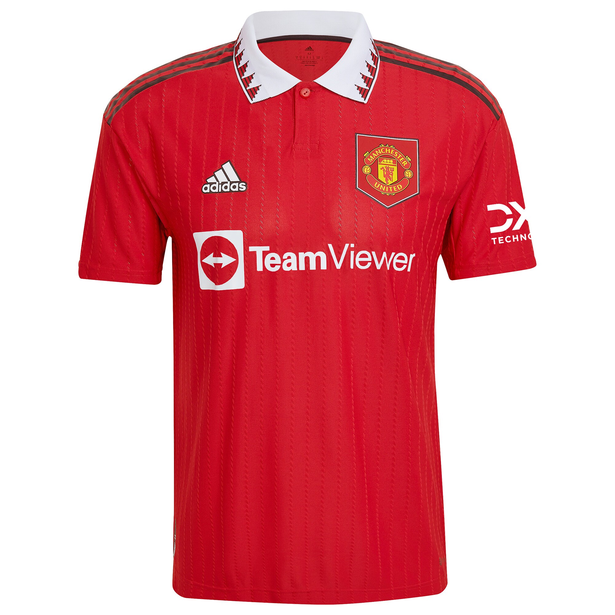 Men Manchester United Home Shirts Raphael Varane Authentic Shirt 2022-23 R. Varane 19 Printing