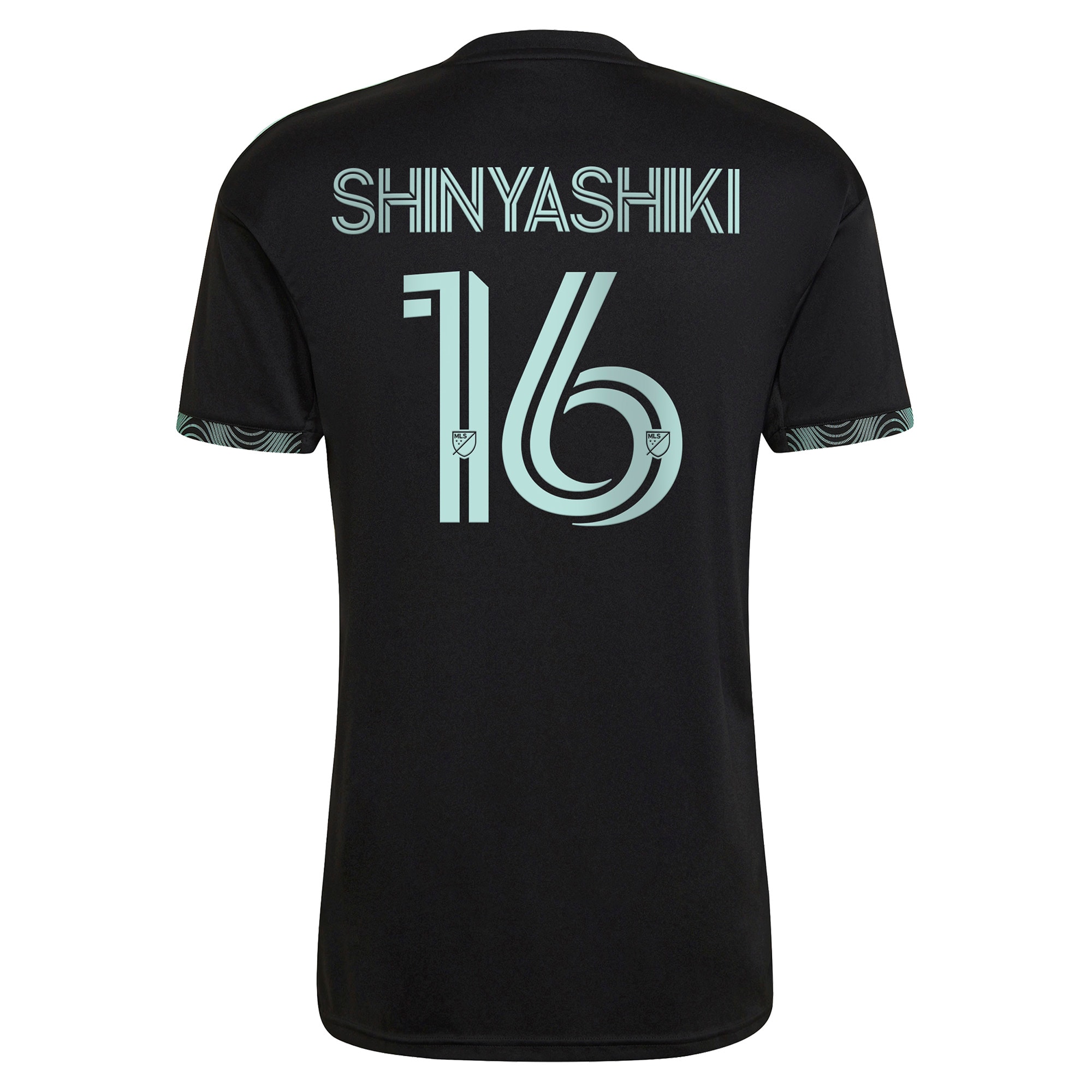 Men's Charlotte FC Jerseys Black Andre Shinyashiki 2022 Newly Minted Printed Player Style