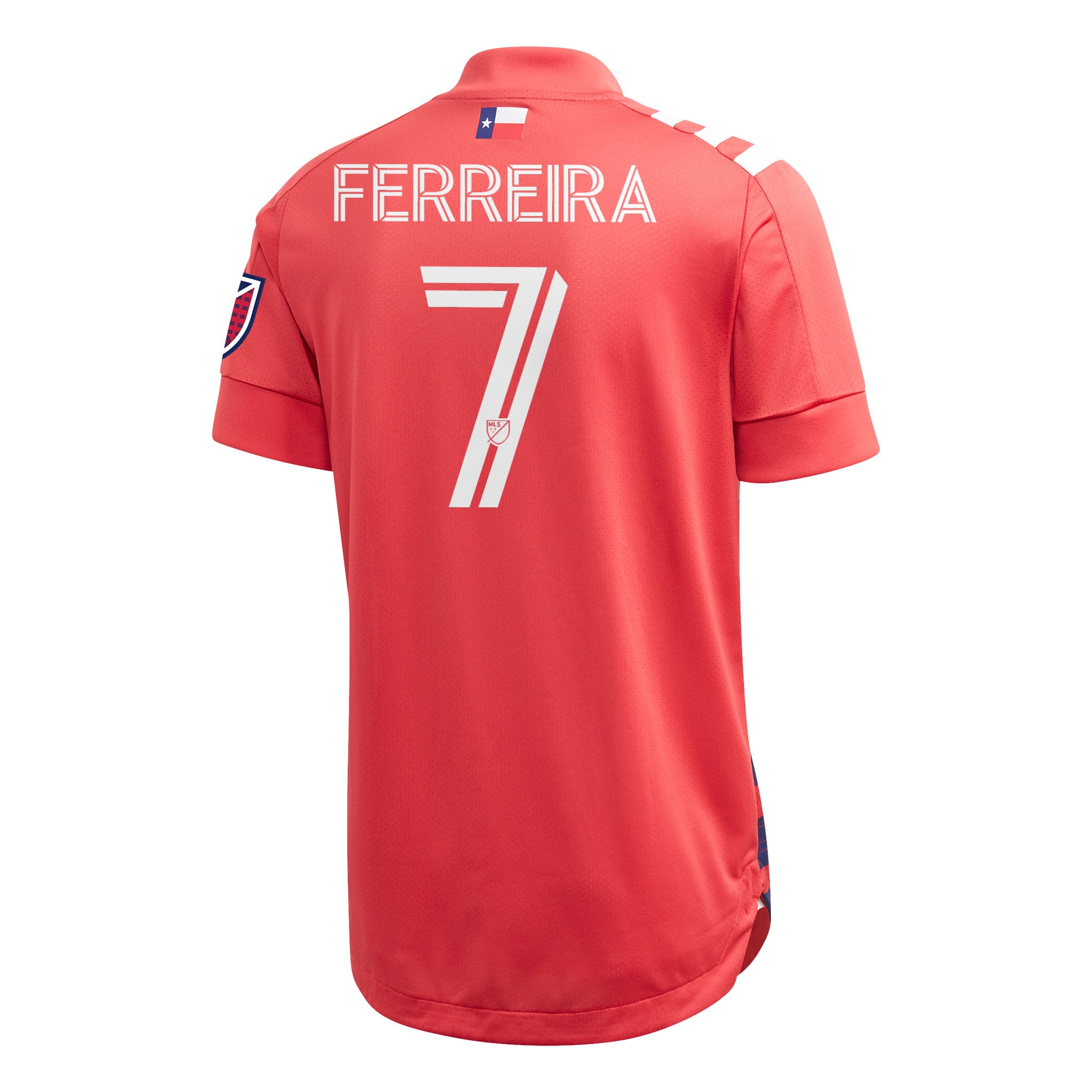 Men's FC Dallas Jerseys Red Jesus Ferreira 2020 Legacy EQT Authentic Style