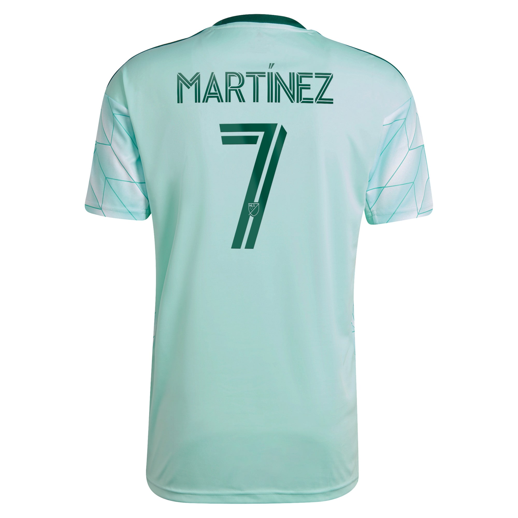 Men's Atlanta United FC Jerseys Mint Josef Martinez 2022 The Forest Kit Printed Player Style