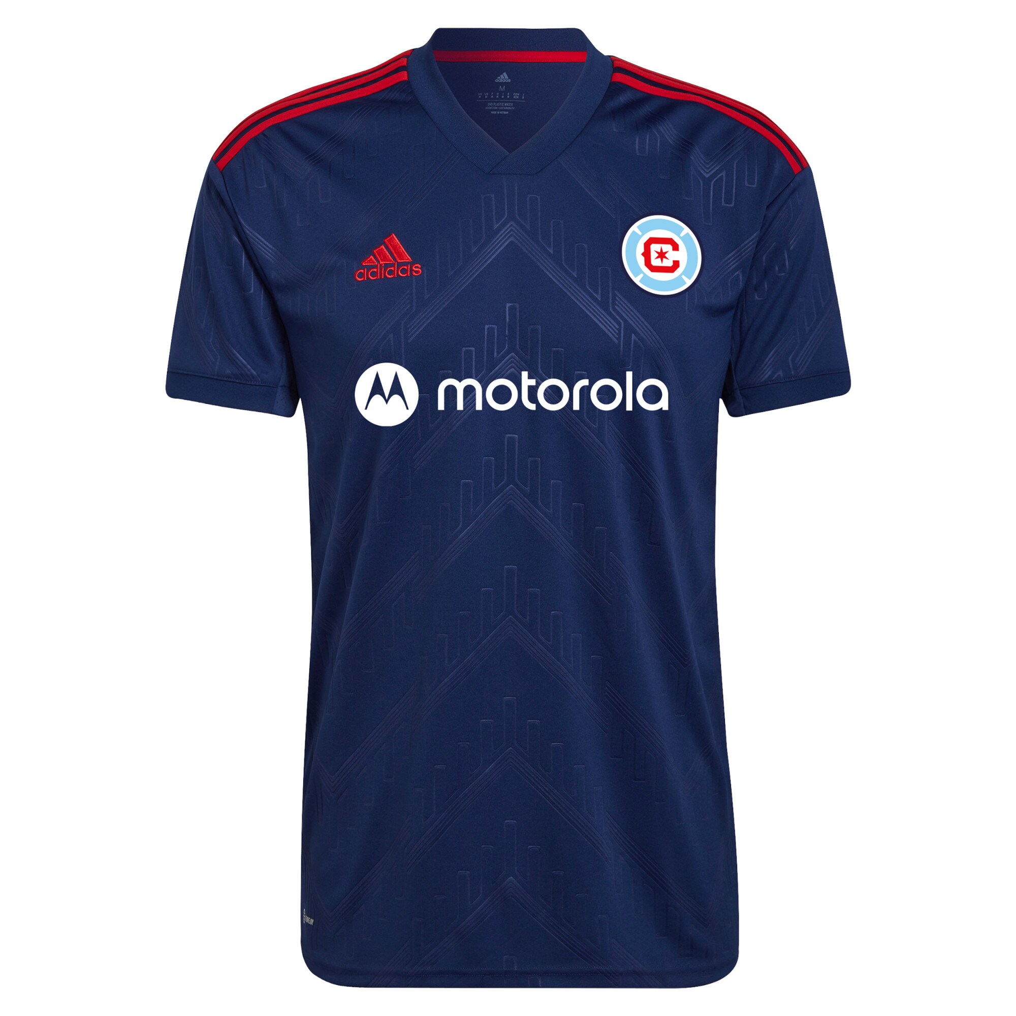 Men's Chicago Fire Jerseys Blue Kacper Przybylko 2022 Water Tower Kit Printed Player Style