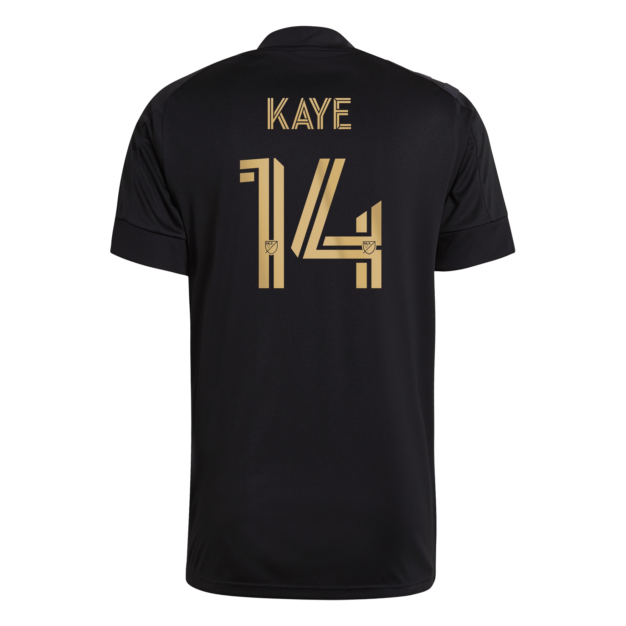 Men's LAFC Jerseys Black Mark-Anthony Kaye 2021 Primary Printed Player Style