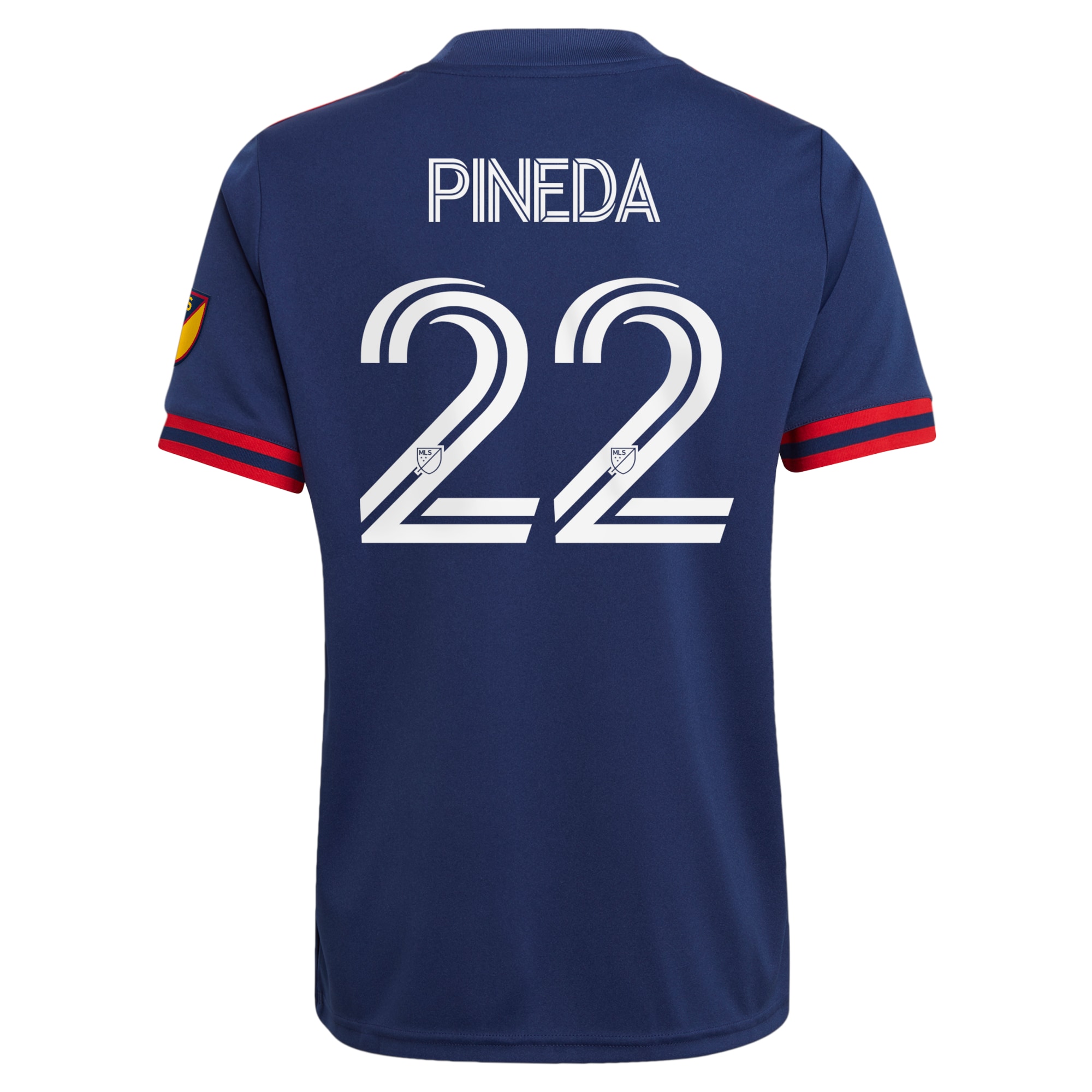 Men's Chicago Fire Jerseys Navy Mauricio Pineda 2021 Primary Authentic Player Style
