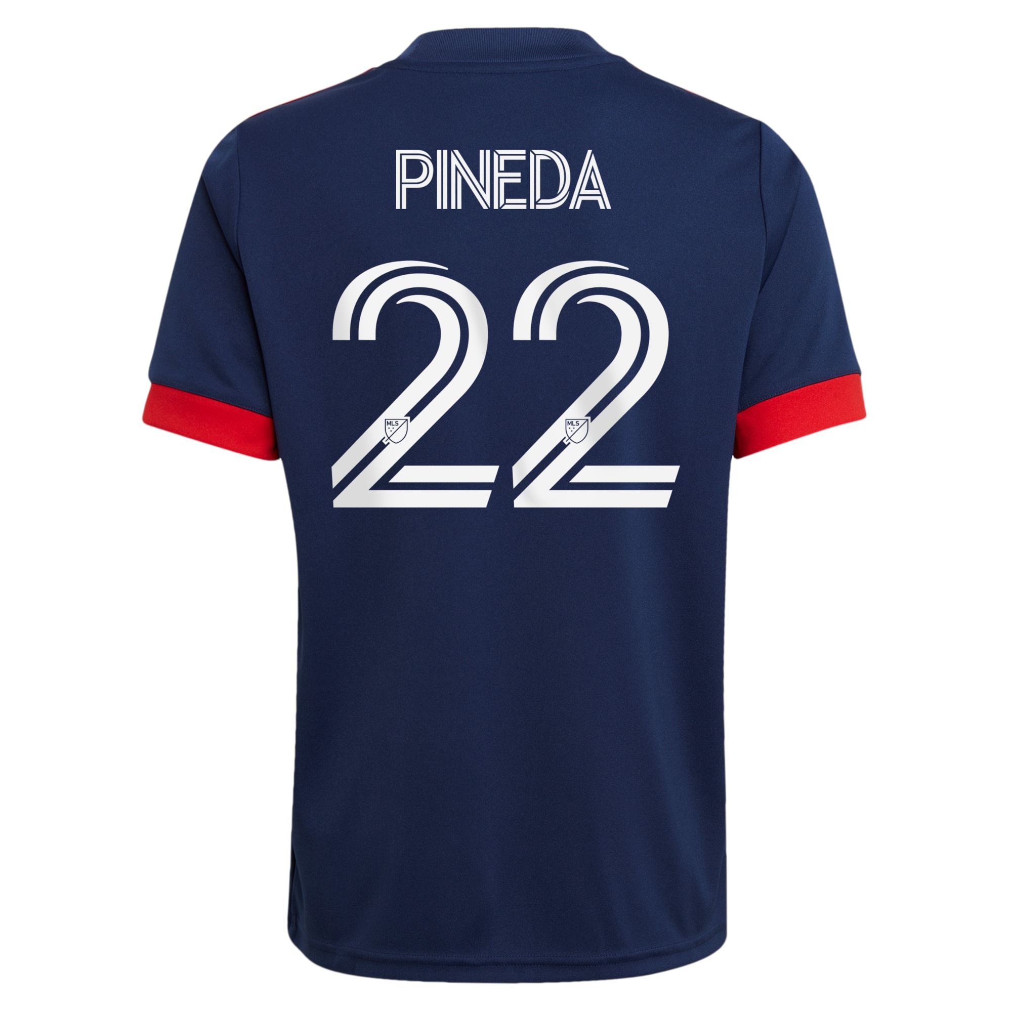 Men's Chicago Fire Jerseys Navy Mauricio Pineda 2021 Primary Printed Player Style