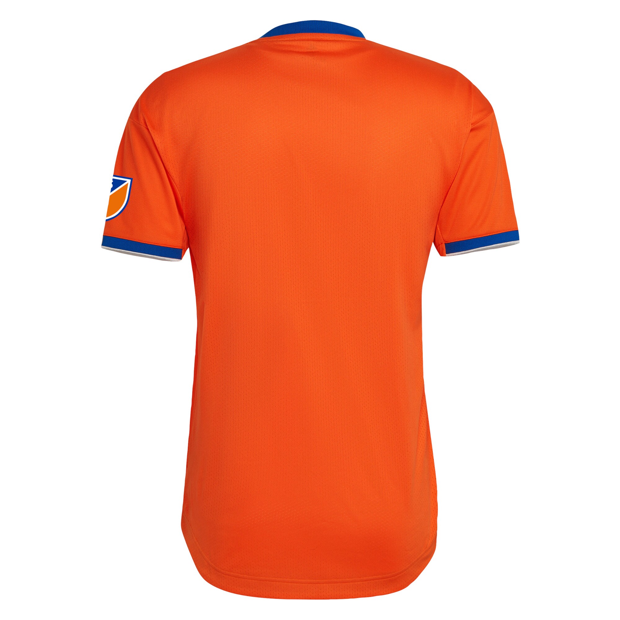 Men's FC Cincinnati Jerseys Orange 2022 Juncta Juvant Kit Authentic Blank Style