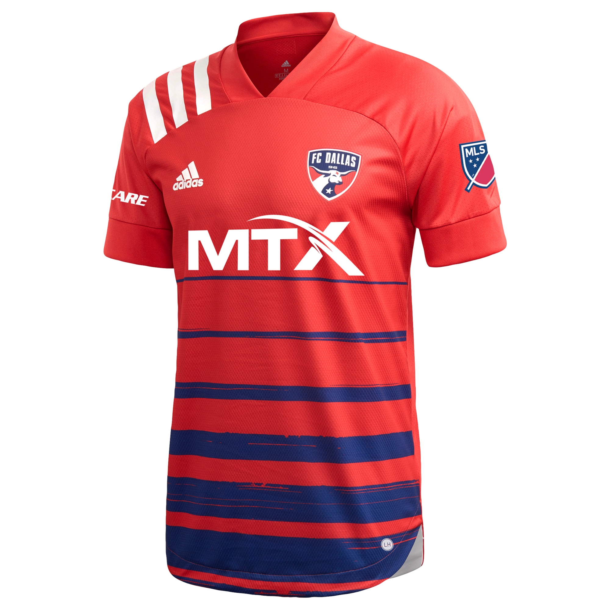 Men's FC Dallas Jerseys Red Paxton Pomykal 2021 Primary Authentic Player Style
