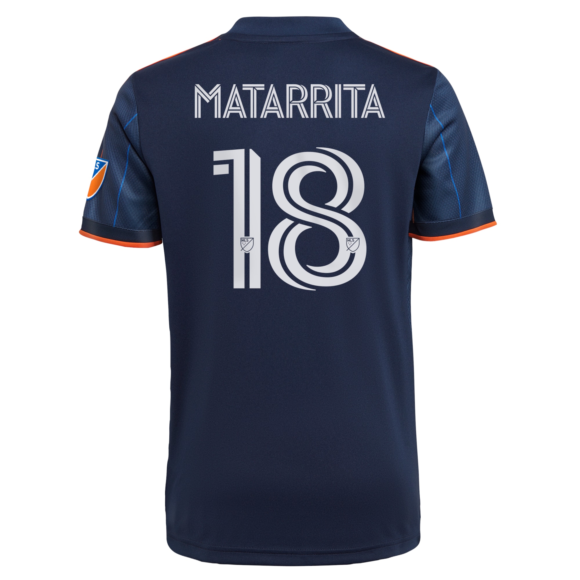 Men's FC Cincinnati Jerseys Navy Ronald Matarrita 2021 Primary Authentic Player Style