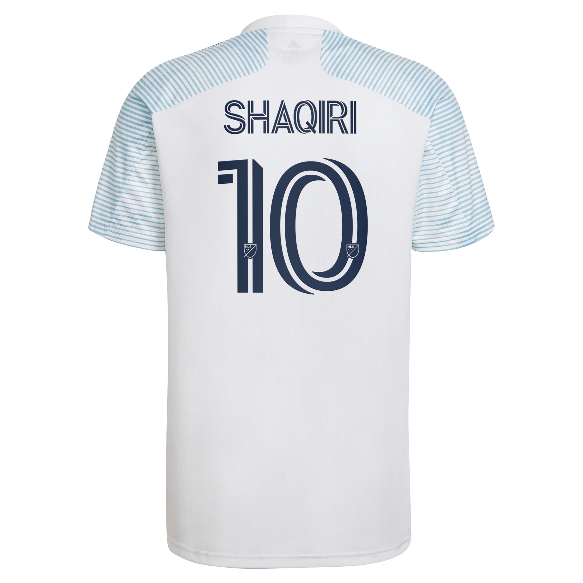 Men's Chicago Fire Jerseys White Xherdan Shaqiri 2022 Lakefront Kit Printed Player Style