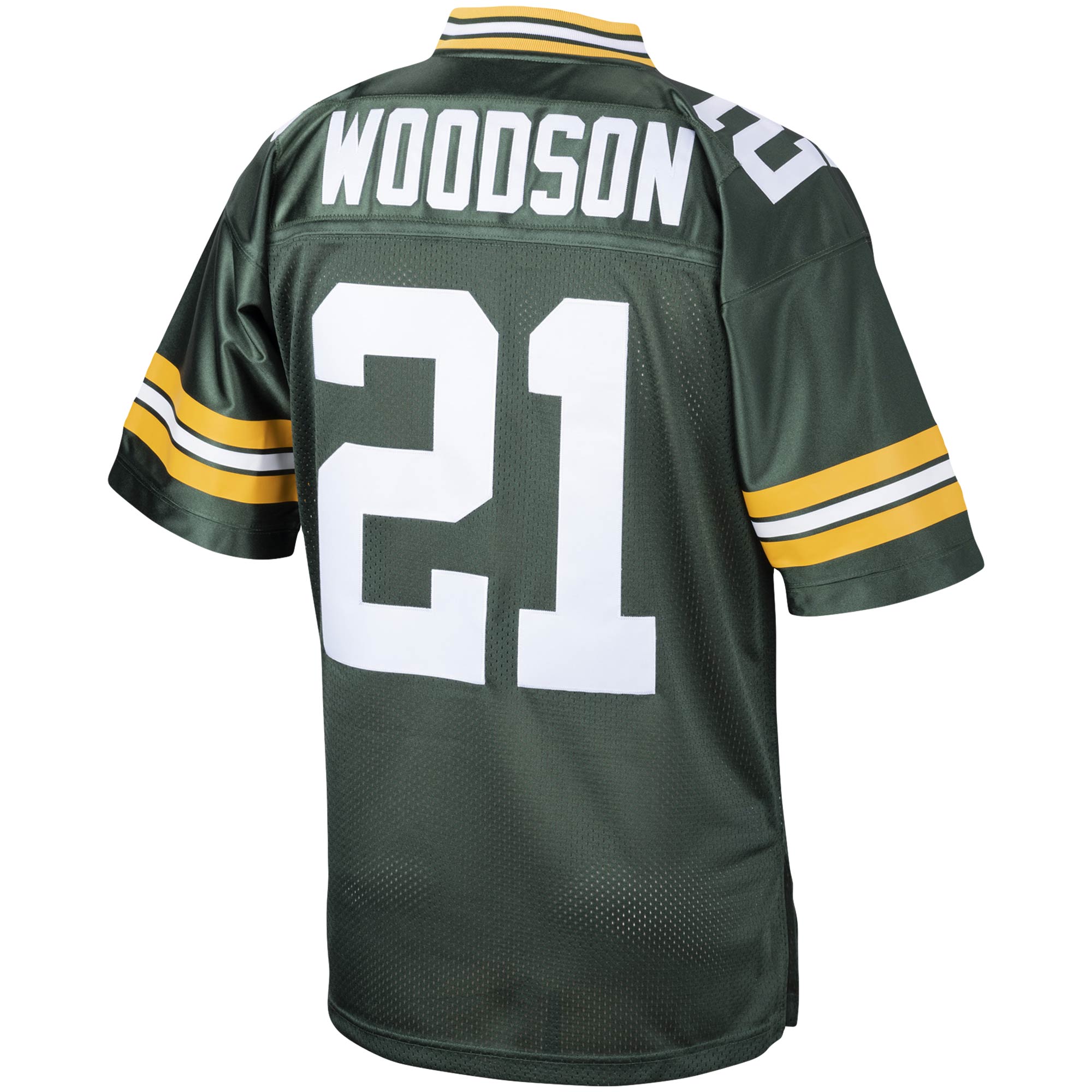 Men's Green Bay Packers Jerseys Green Charles Woodson 2010 Authentic Throwback Retired Player Style