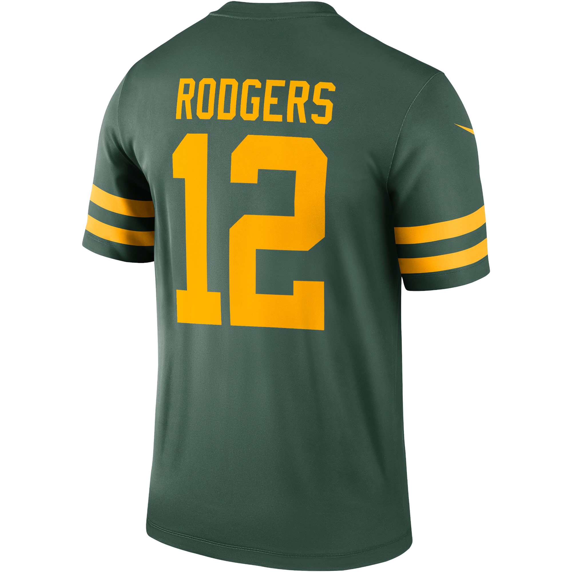 Men's Green Bay Packers Jerseys Green Aaron Rodgers Alternate Legend Player Style