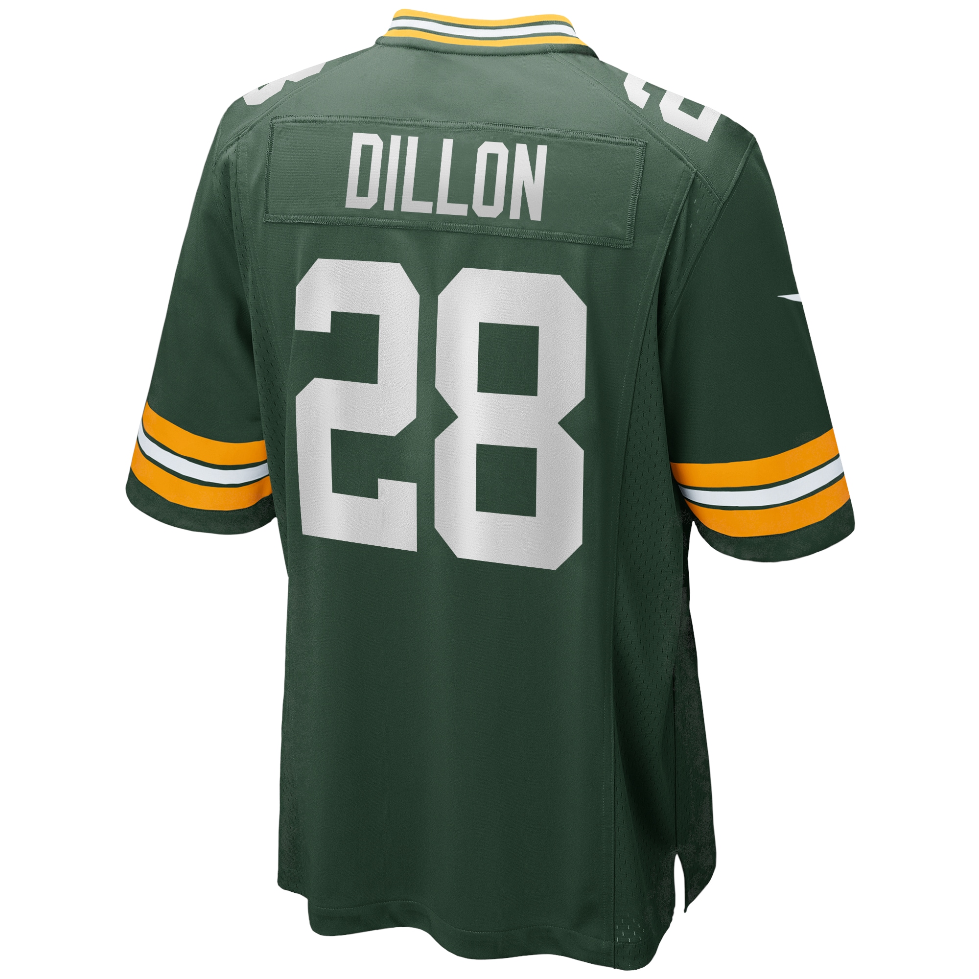 Men's Green Bay Packers Jerseys Green AJ Dillon Team Game Style